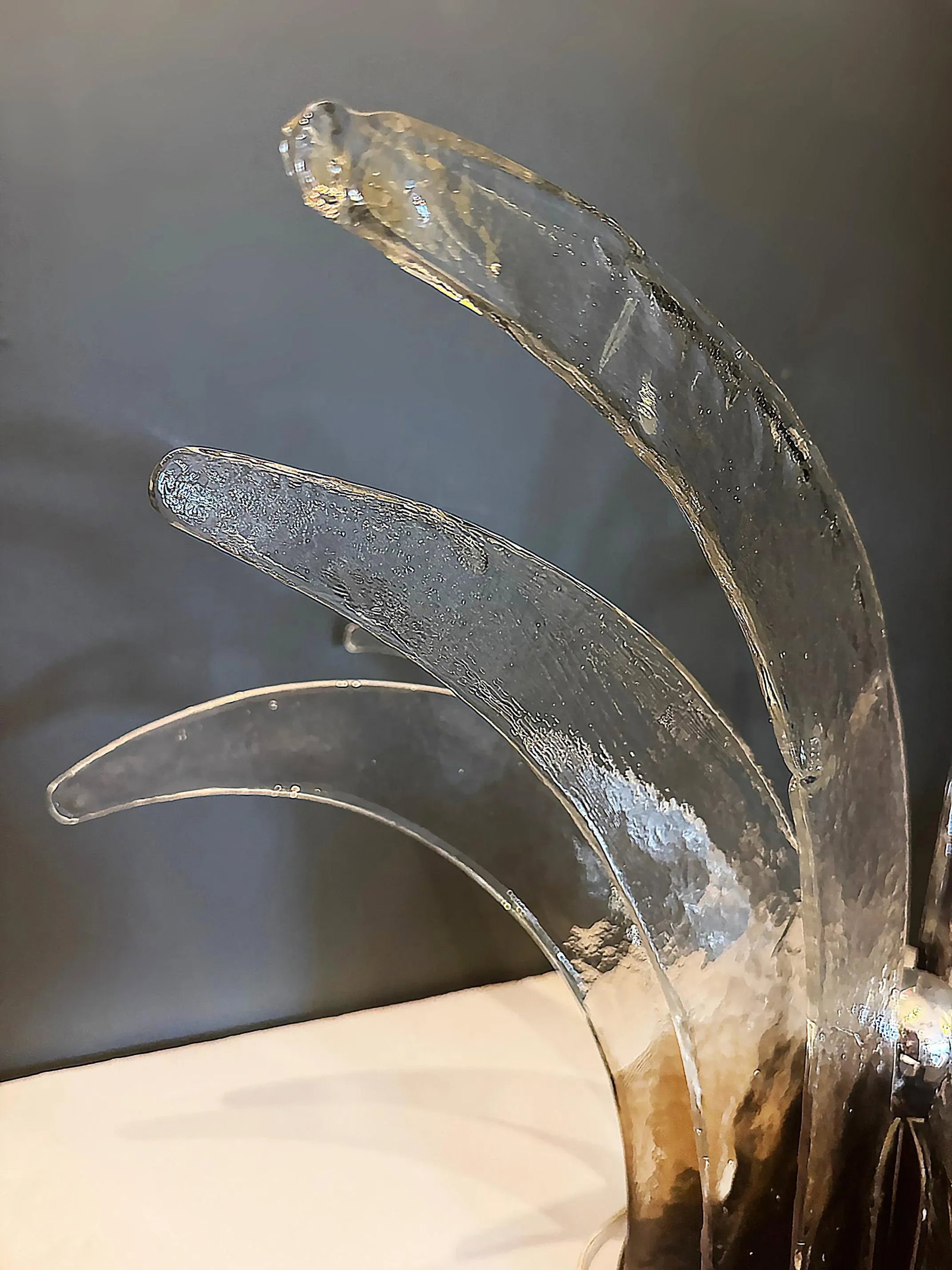 Mazzega Lampara Lt 365 Da Tavolo Table Lamp Sculpture, Circa 1970 - 4