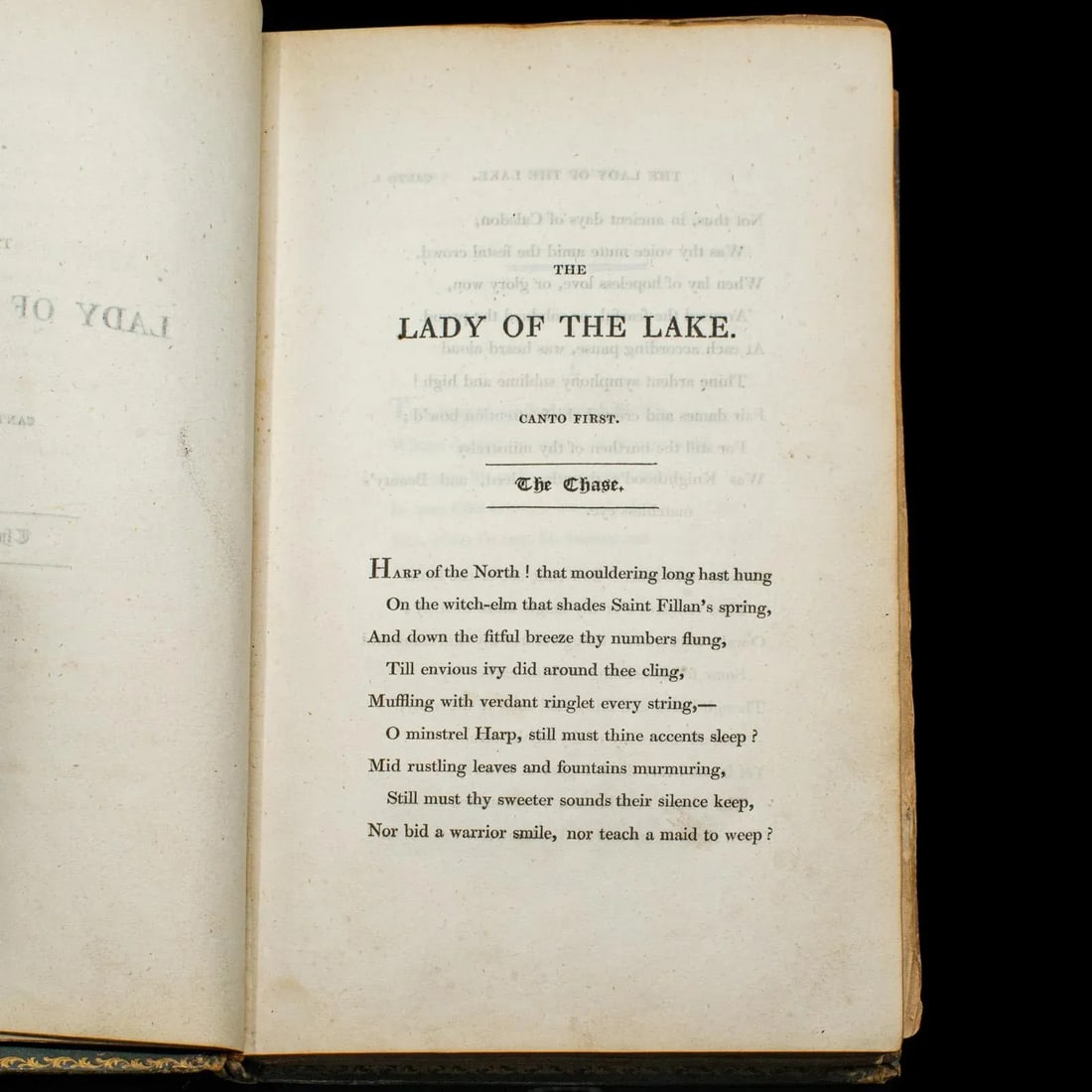 Antique Poetry Book, the Lady of the Lake, Walter Scott, Early Edition, Georgian - 5