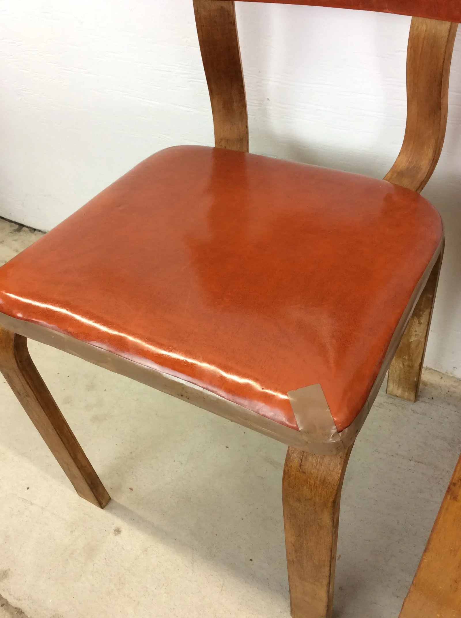 Set of 4 Mid Century Bentwood Dining Chairs Styled After Thonet - 5