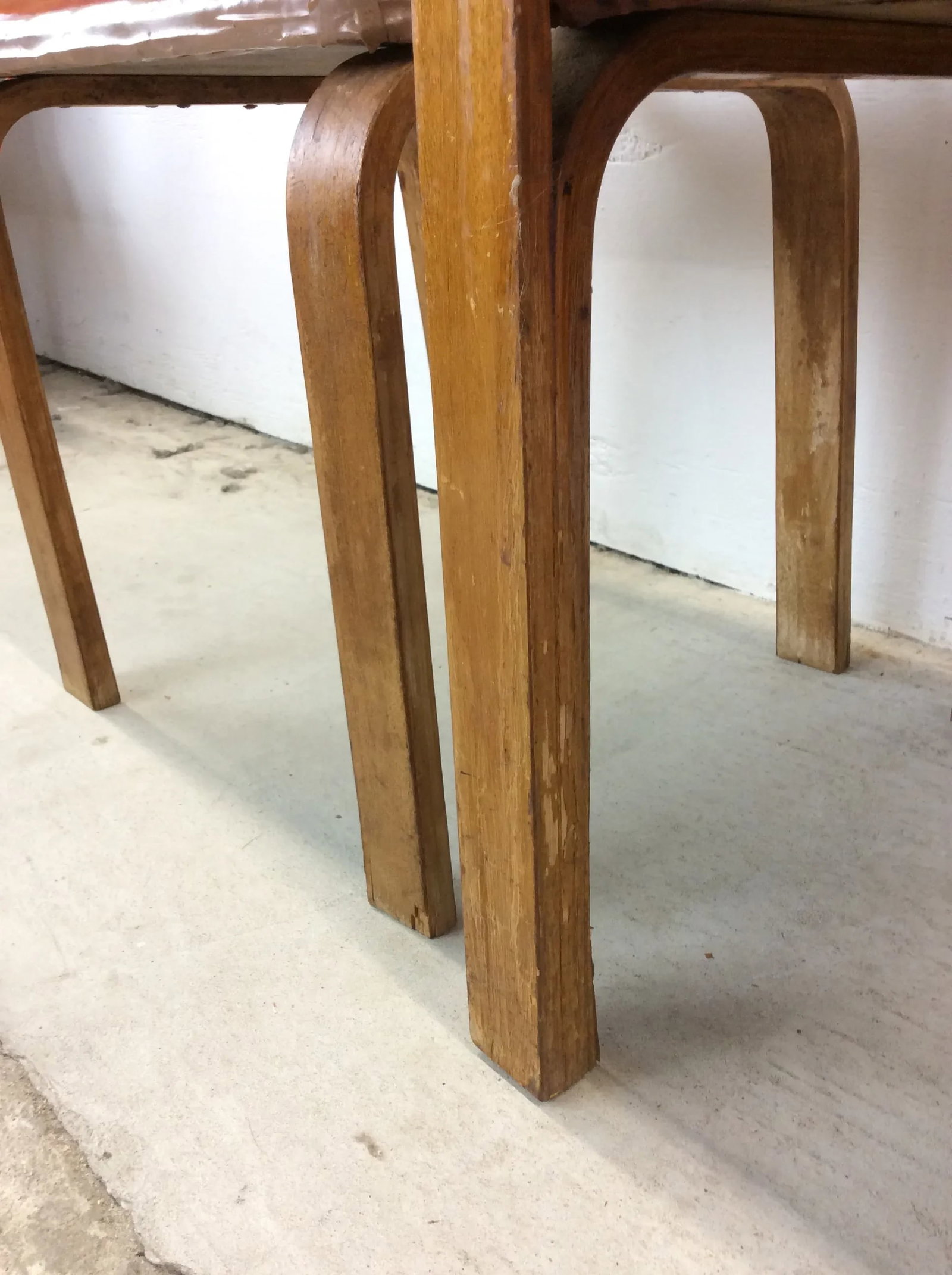 Set of 4 Mid Century Bentwood Dining Chairs Styled After Thonet - 7