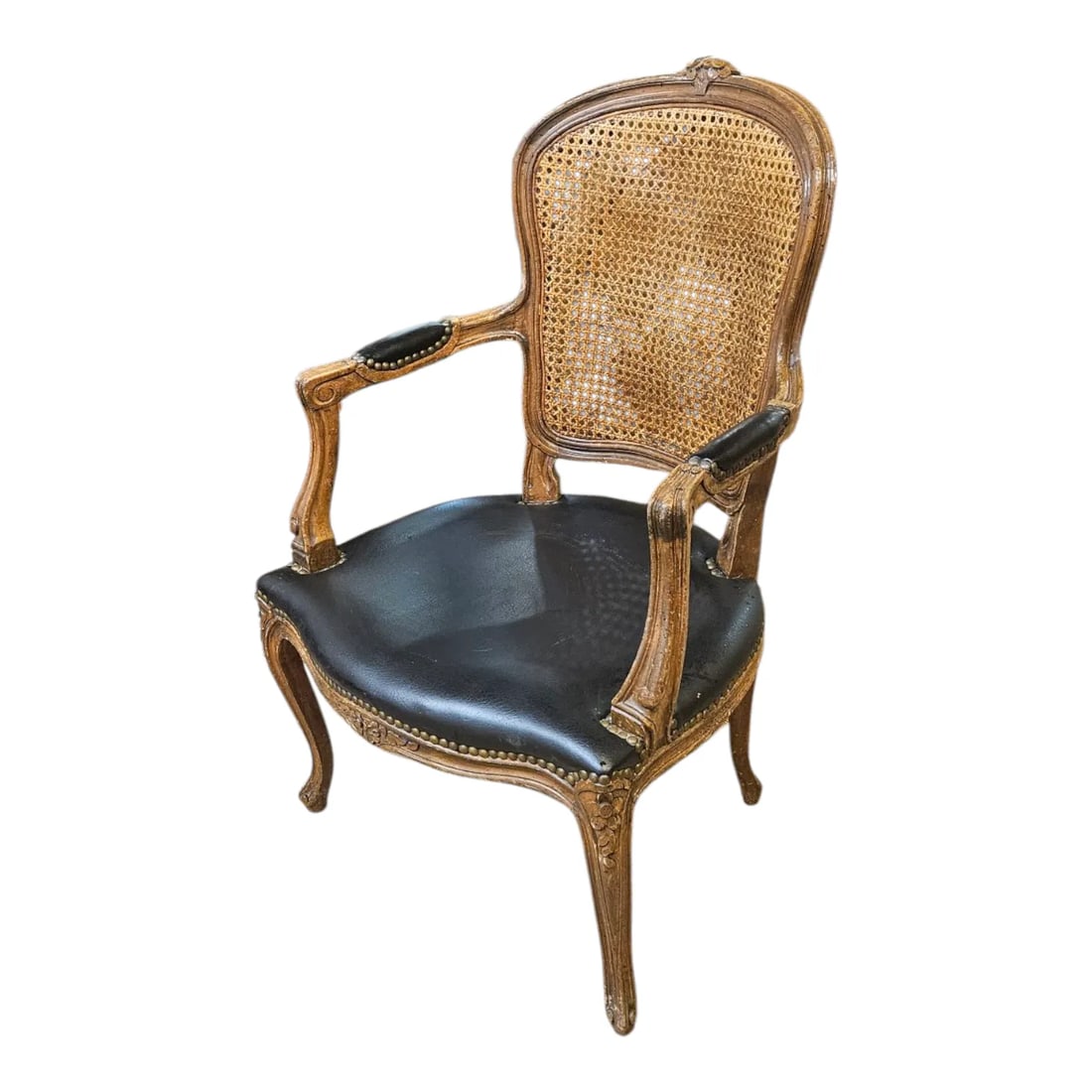 Mid 20th Century Louis XV Style Fauteuil - 2