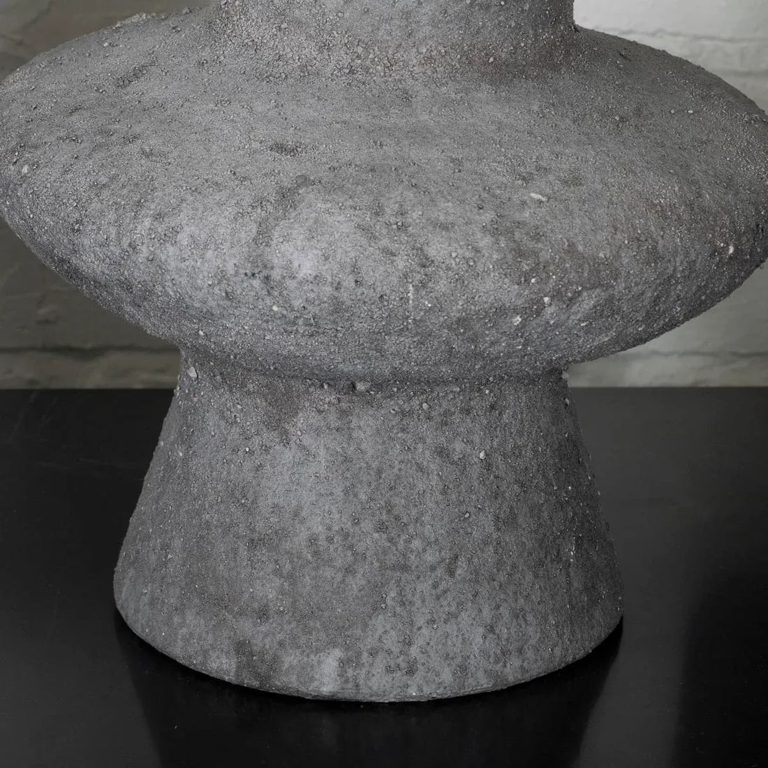 Pair of Gray Ceramic Table Lamps - 7
