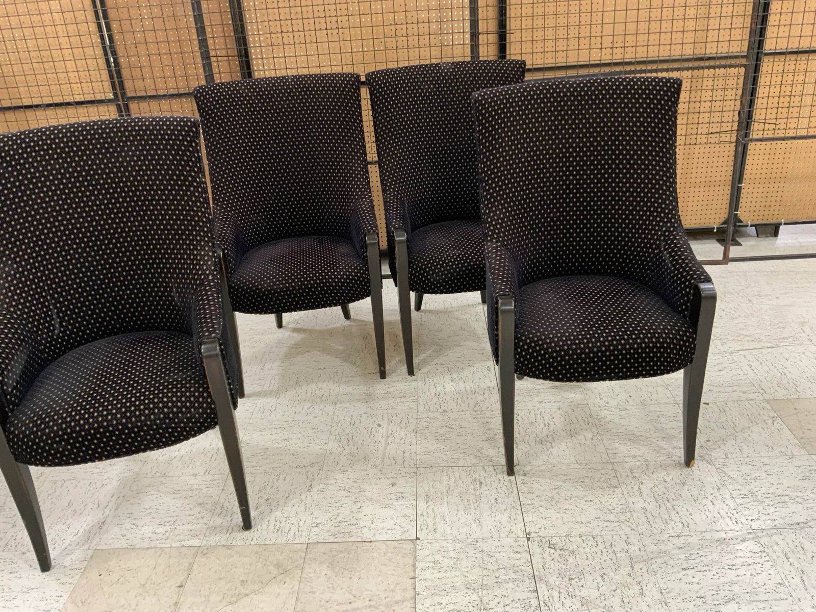 1980s Vintage Chairs Made by Swaim- Set of 4 - 2