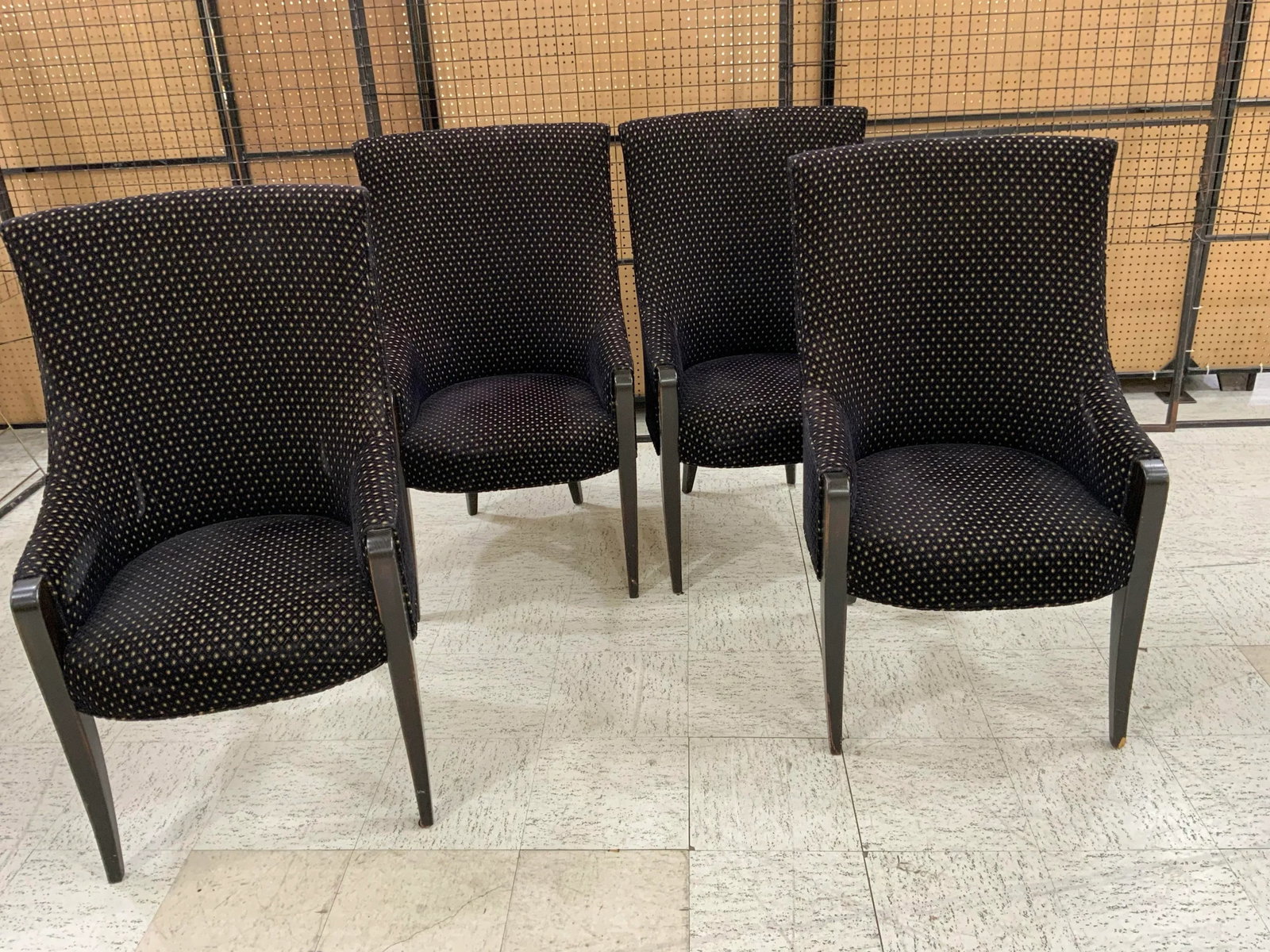 1980s Vintage Chairs Made by Swaim- Set of 4 - 3