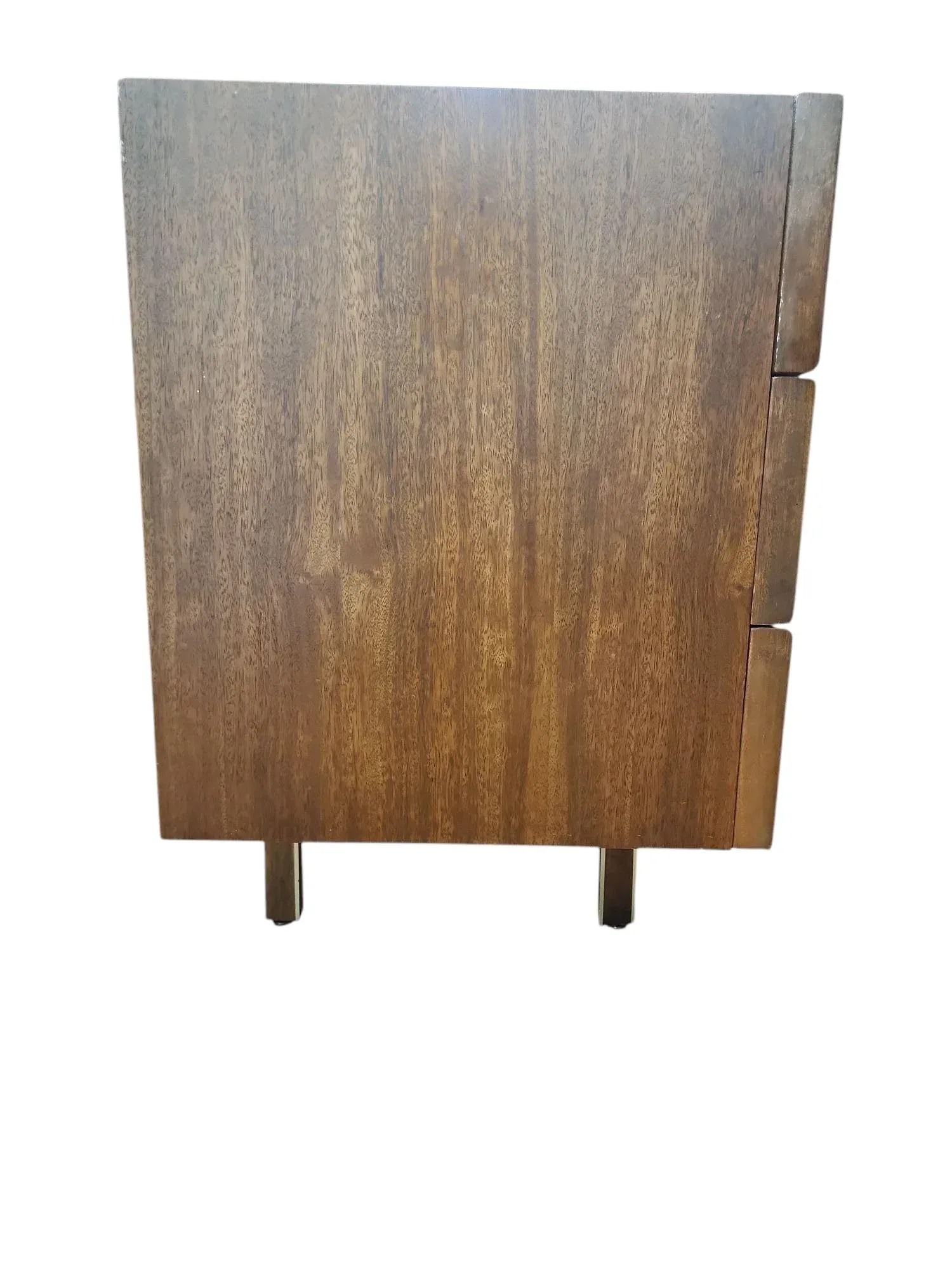 1950s Mid Century Modern Merton Gershun for American of Martinsville Triple Dresser Lowboy - 6