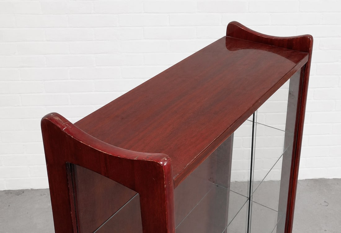 Mid Century Modern China Cabinet / Bookcase by Rajmund Halas for Jarocinska, Made in Poland, C. 1960 - 8