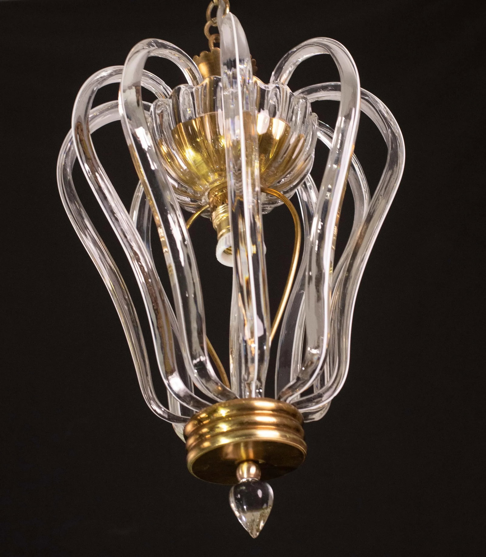 Midcentury Jewel Murano Glass Chandelier Attributed to Barovier E Toso, 1950s - 6
