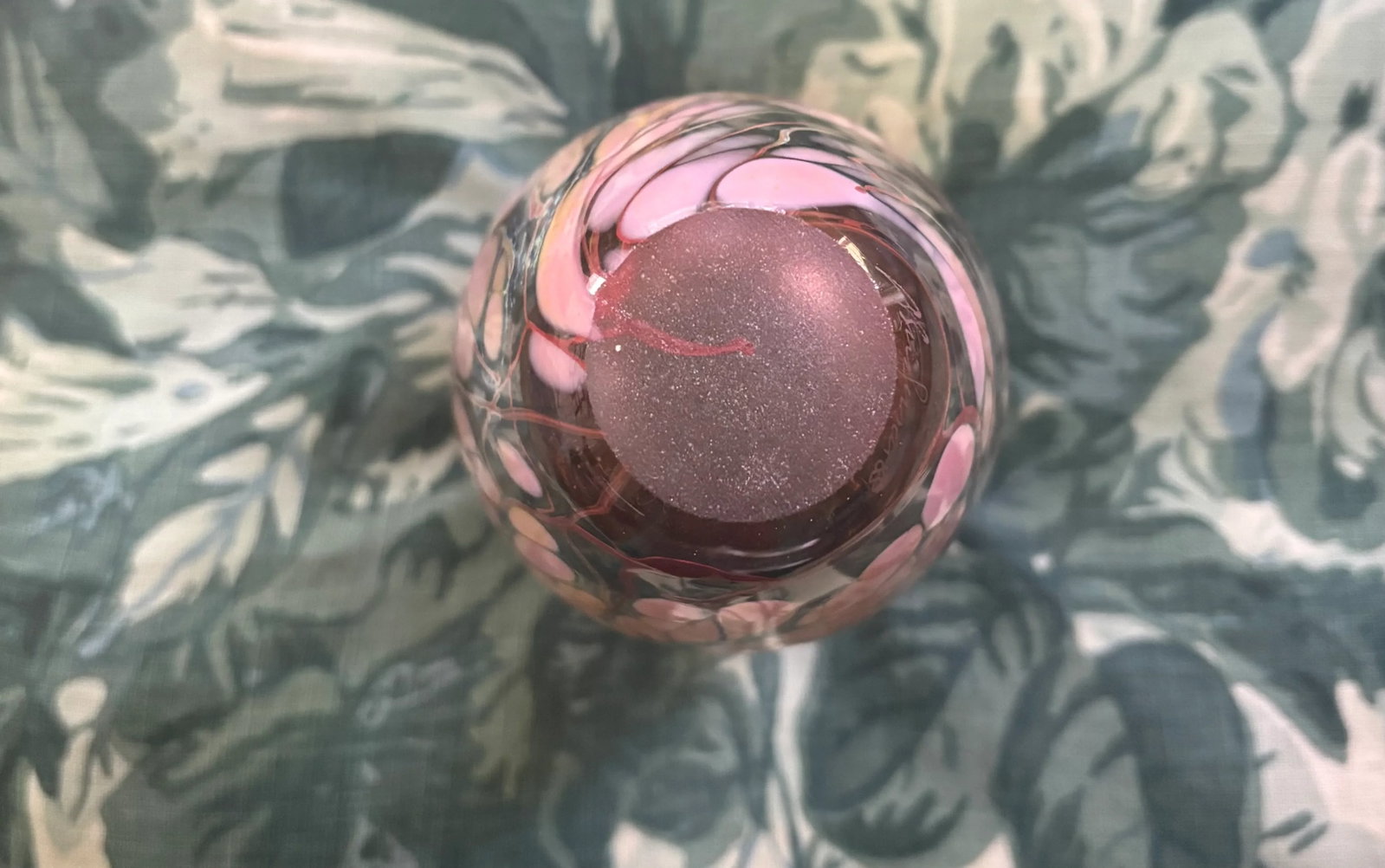 Vintage Studio Hand-Blown Art Glass Vase by Paul Bendzunas - 6