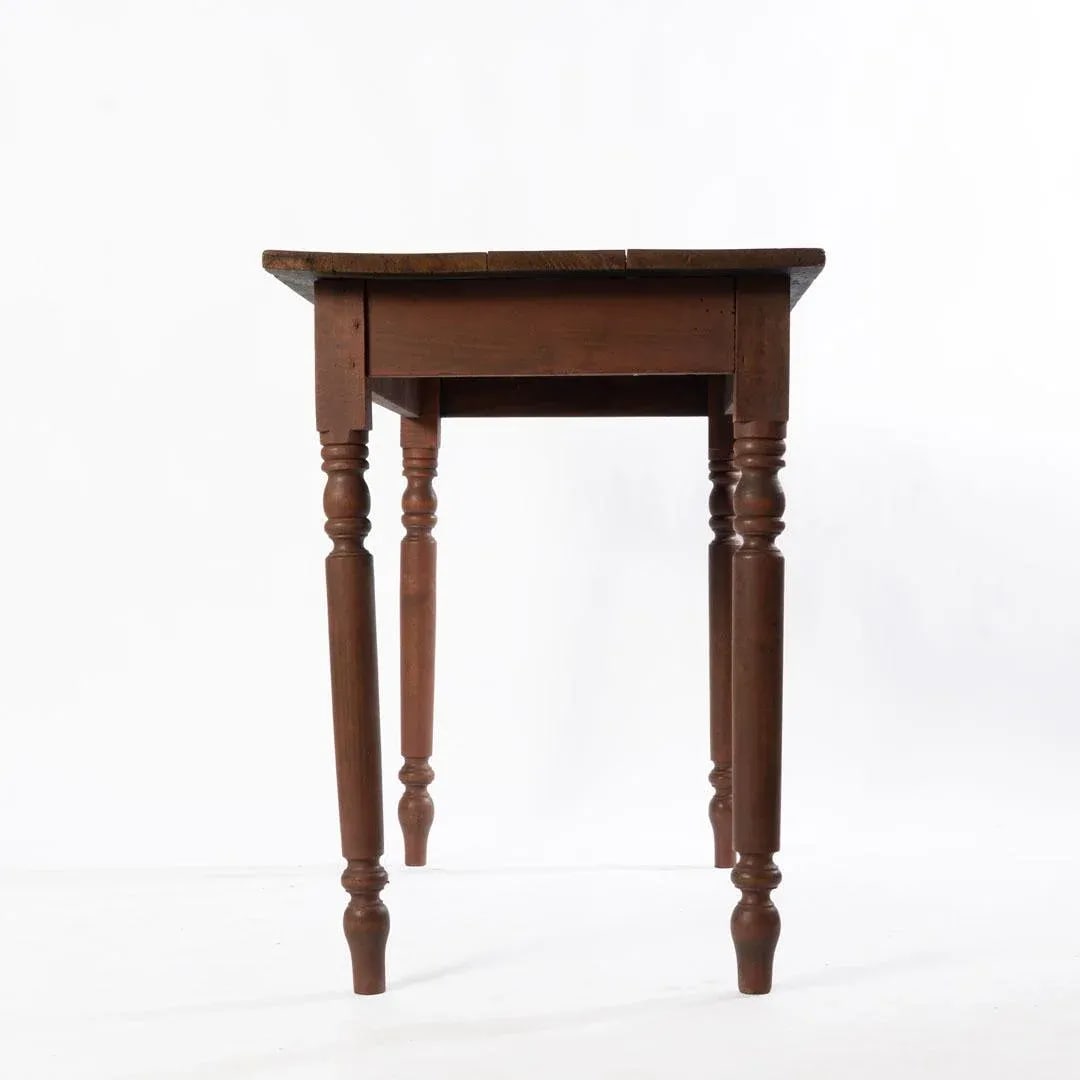 Antique Country Farmhouse Kitchen Table - 7