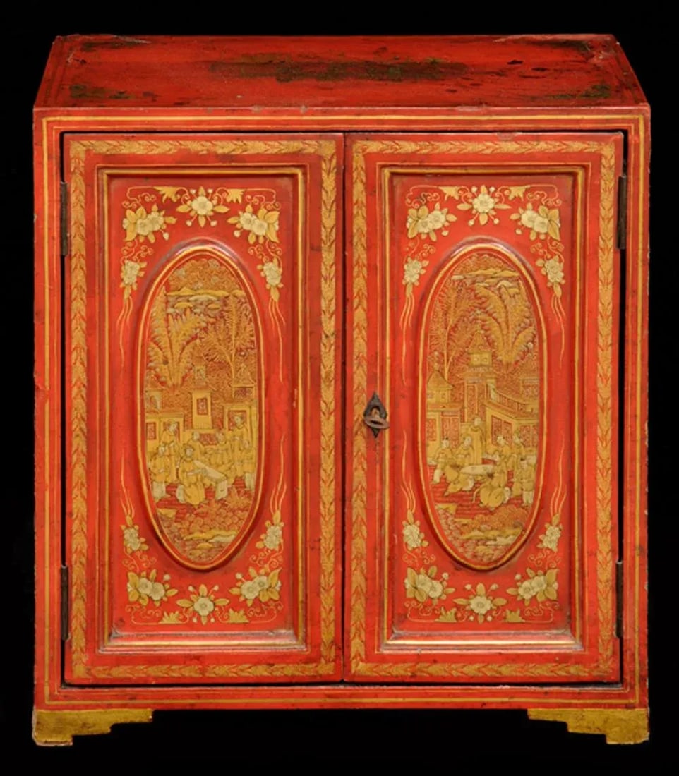 Antique Chinese Export Jewelry Box, Circa 1850 - 2