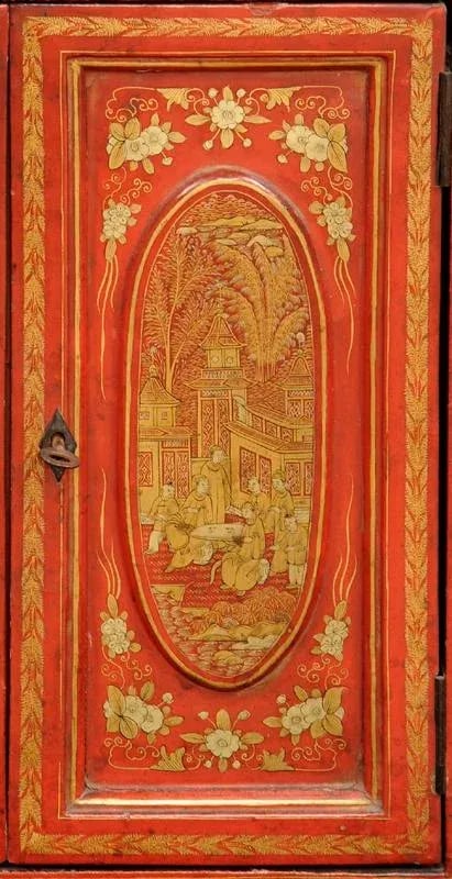 Antique Chinese Export Jewelry Box, Circa 1850 - 8