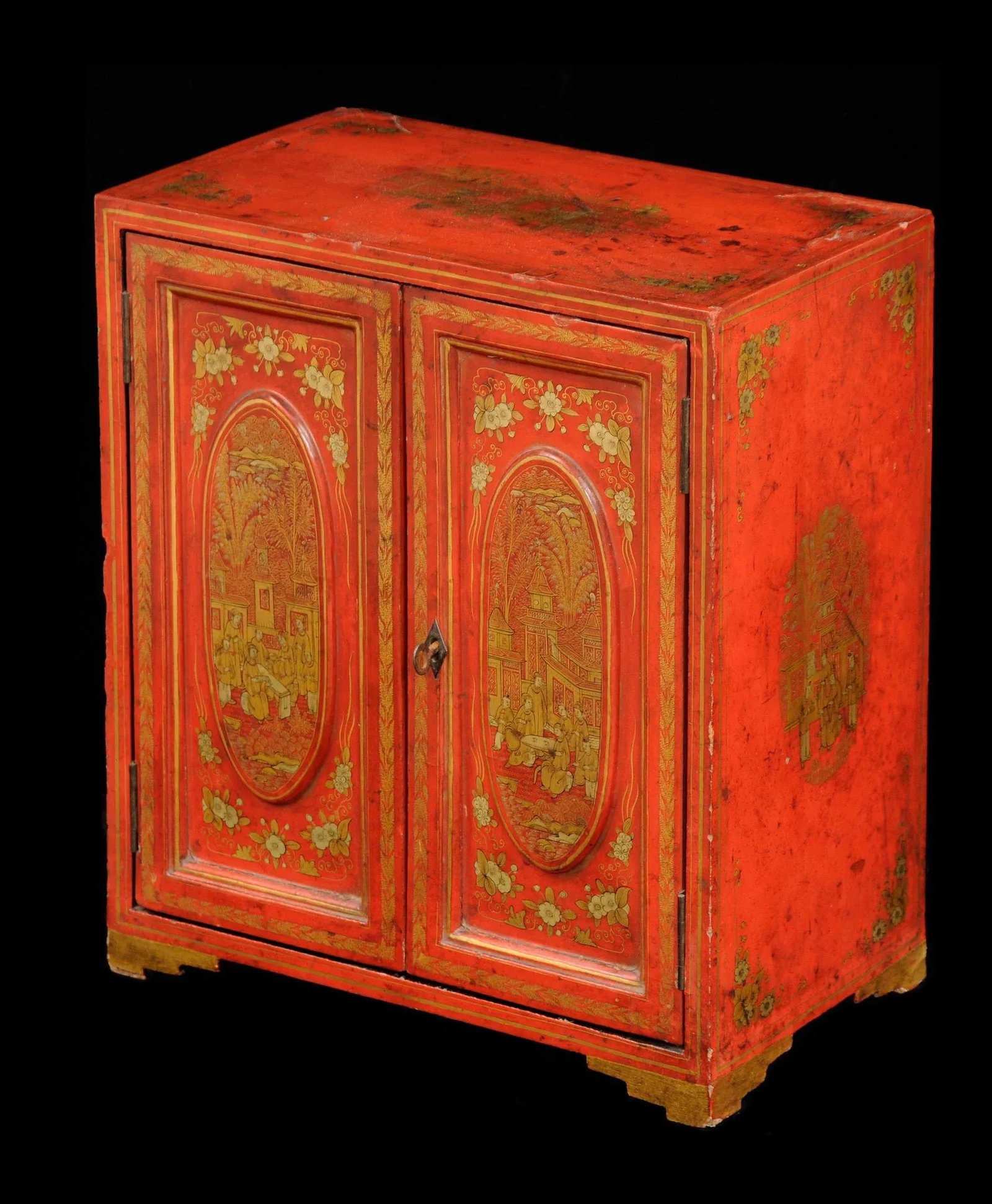 Antique Chinese Export Jewelry Box, Circa 1850 - 9