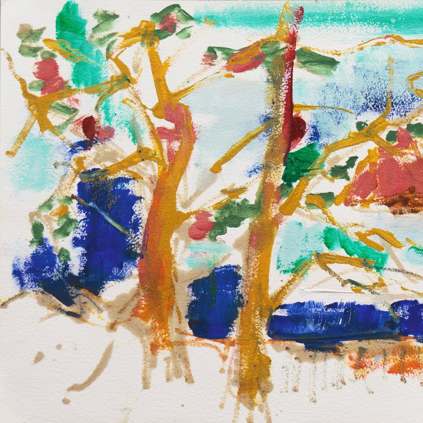 Eucalyptus Trees by the Beach, Monterey' by Robert Canete, California Expressionist, Stanford, Carm - 5