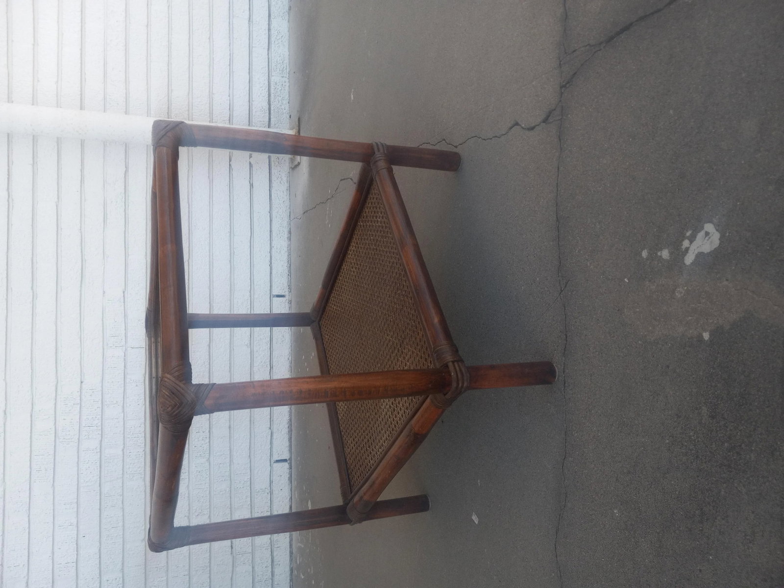 Late 20th Century Ficks Reed Bamboo Occasional Table - 2