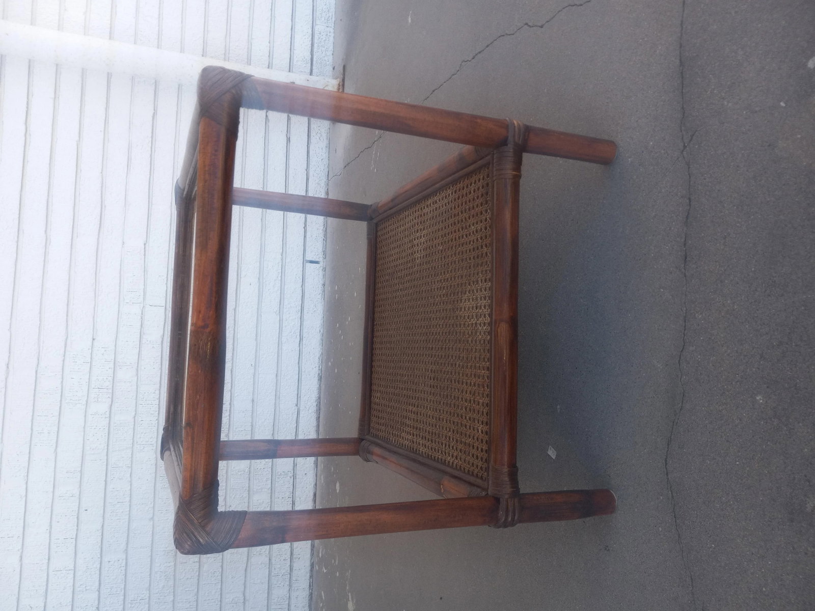 Late 20th Century Ficks Reed Bamboo Occasional Table - 6