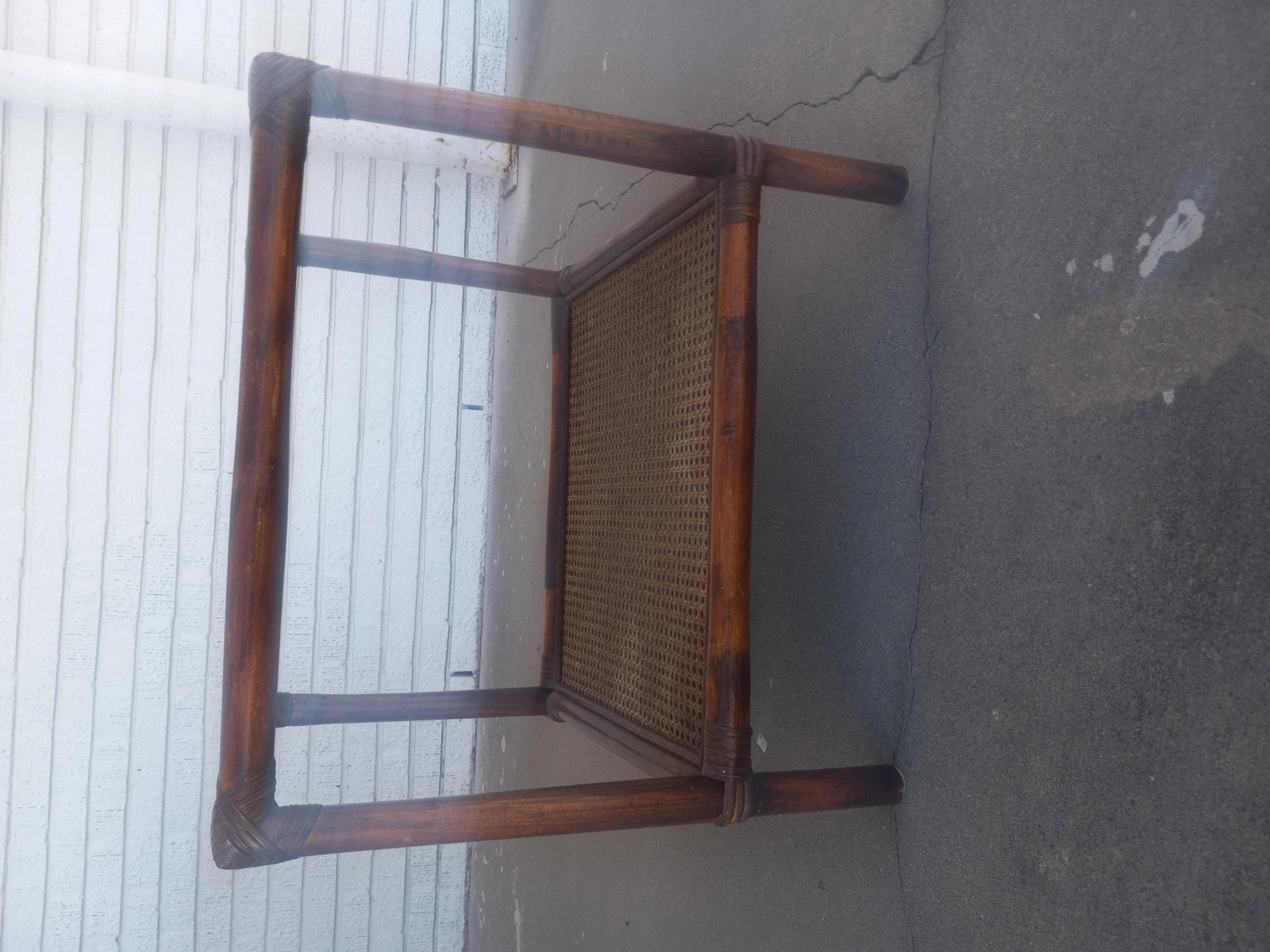 Late 20th Century Ficks Reed Bamboo Occasional Table - 7
