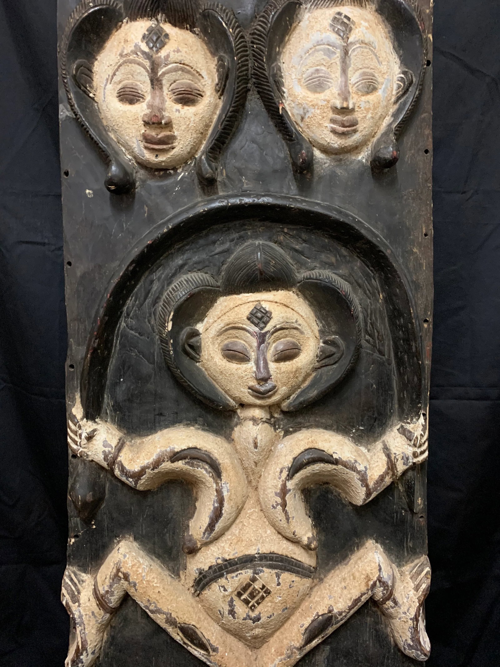 African Art Tribal Art Large Door From Punu Tribe Gabon - 4