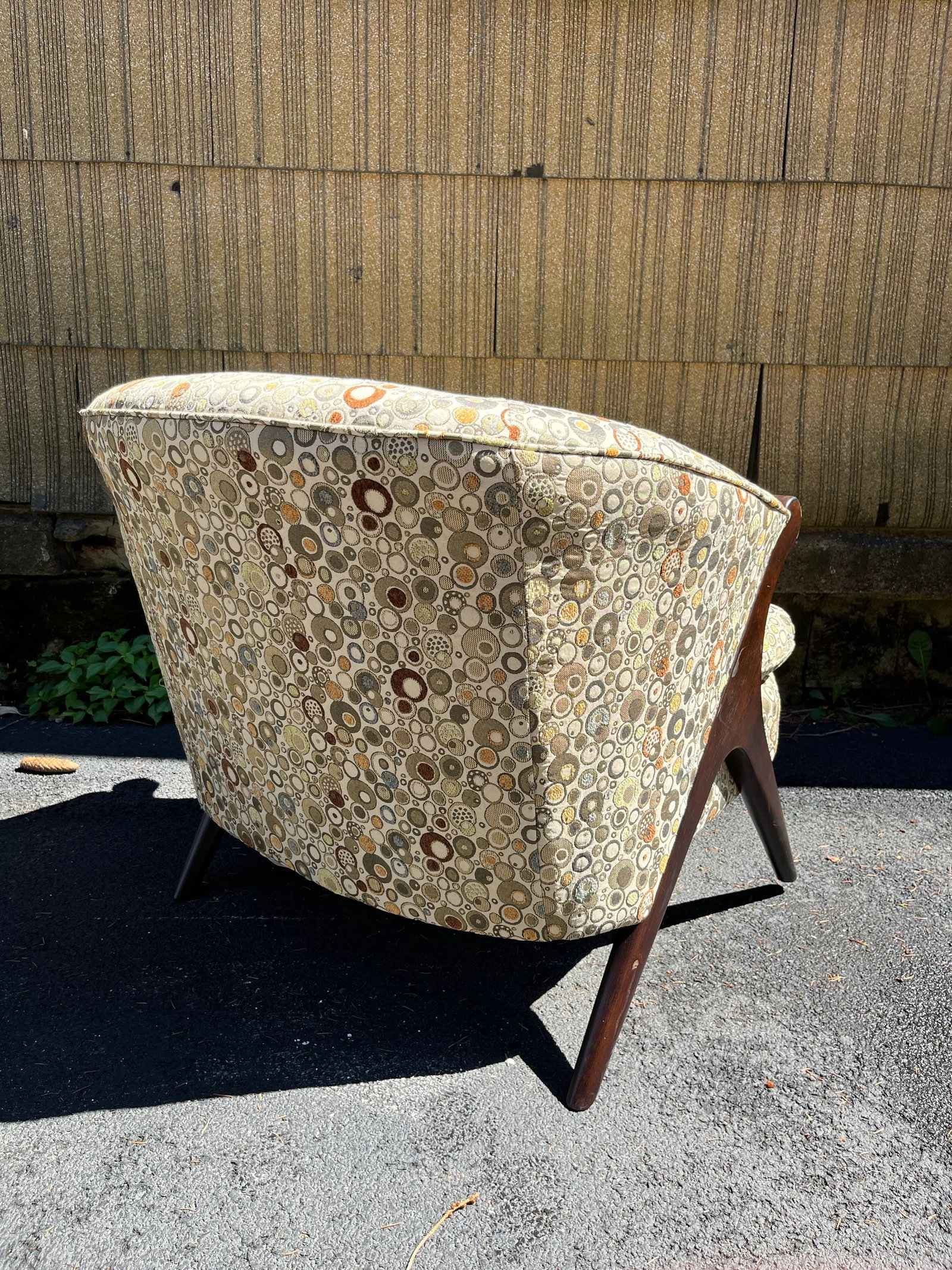 Modern Upholstered Club Chair - 4