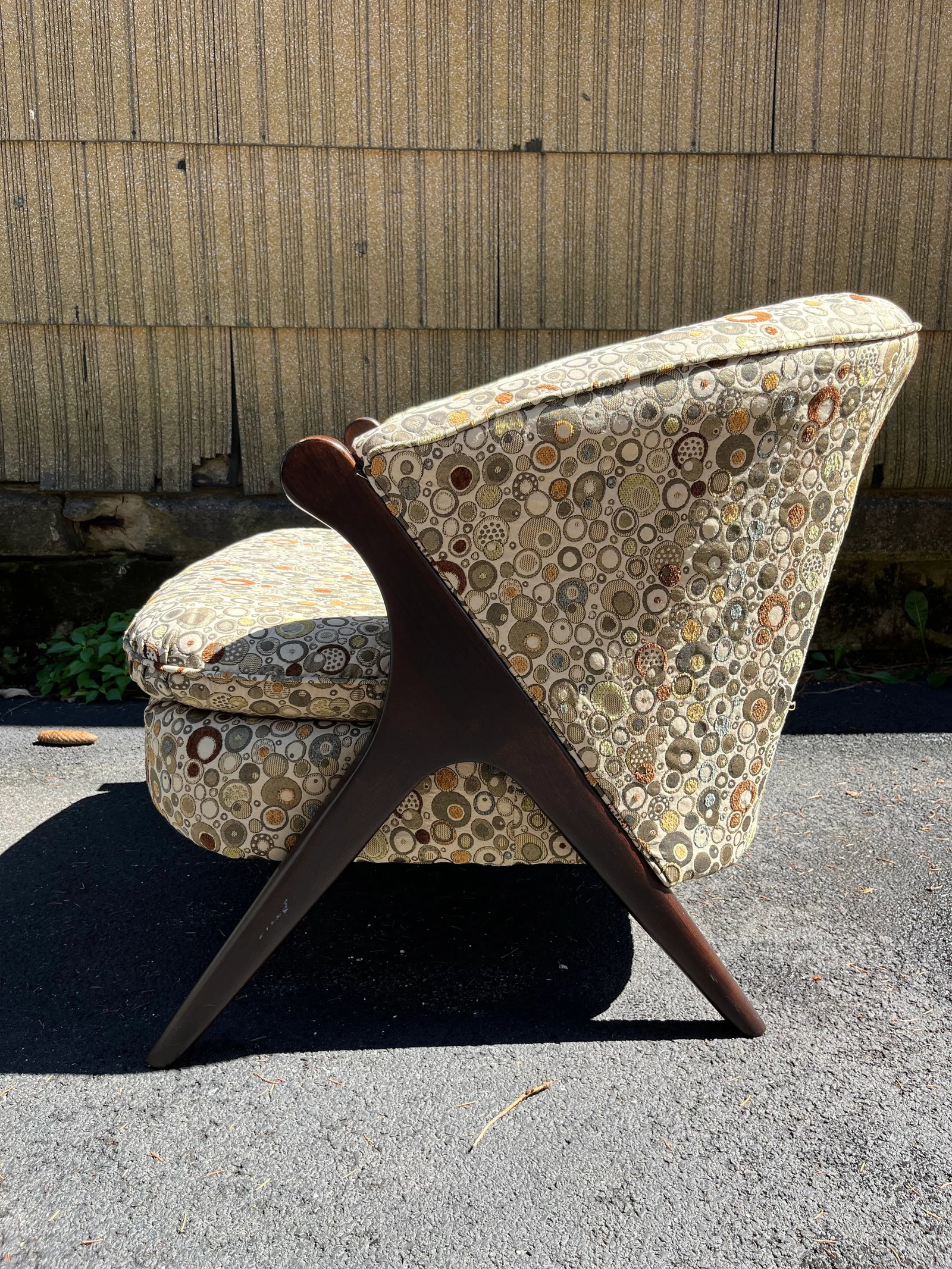 Modern Upholstered Club Chair - 5