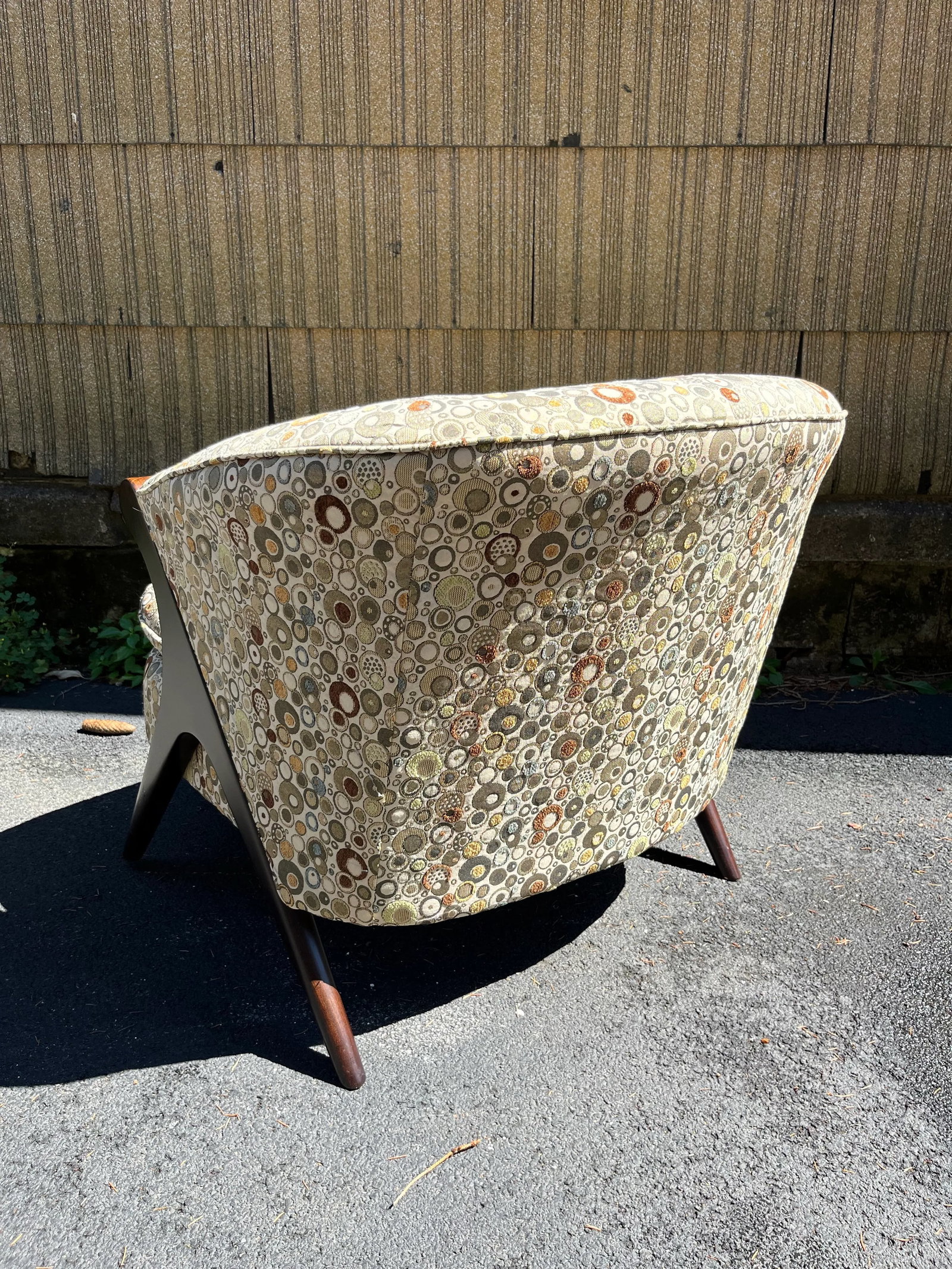 Modern Upholstered Club Chair - 6