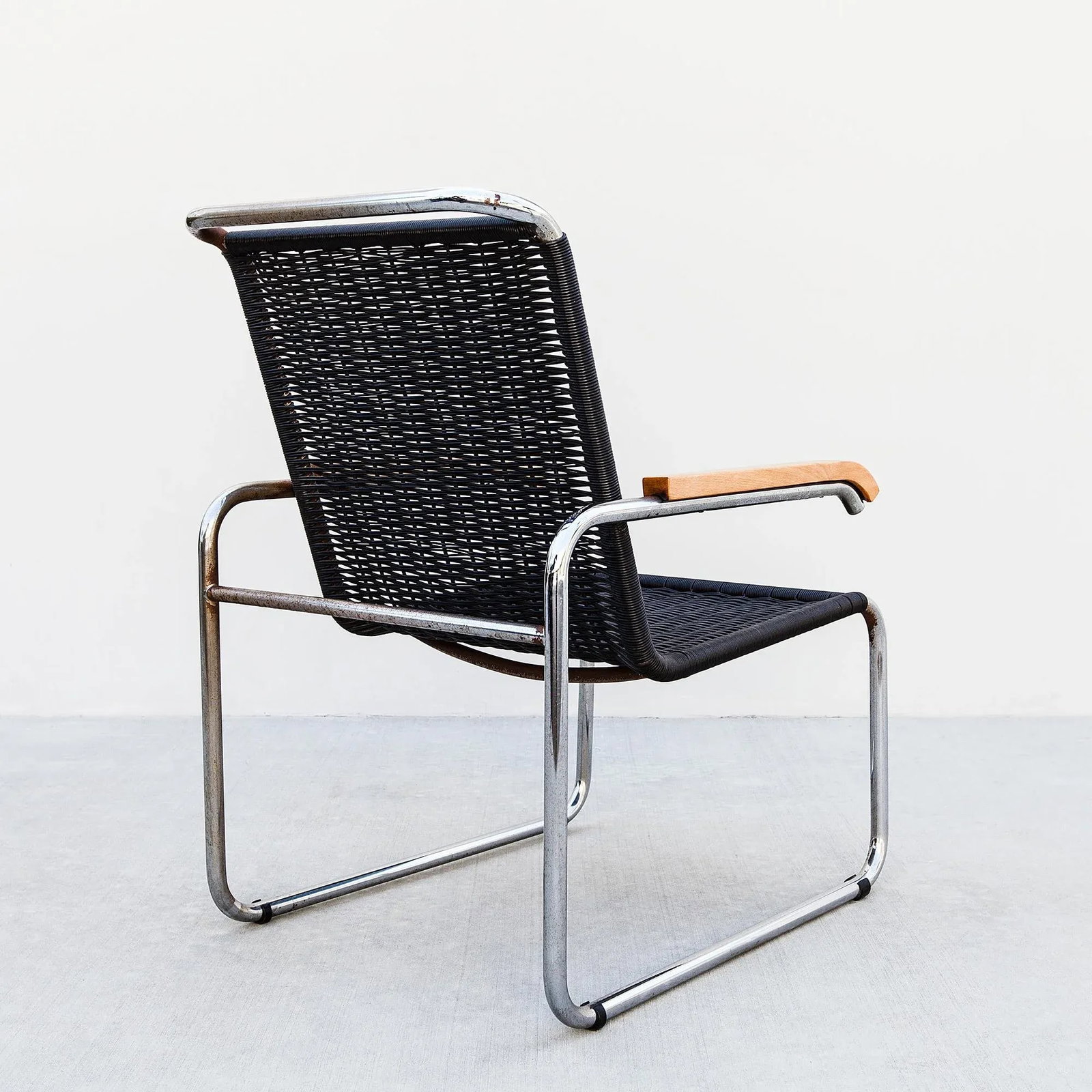 Vintage S35 Cantilevered Lounge Chair Attributed to Marcel Breuer - 6