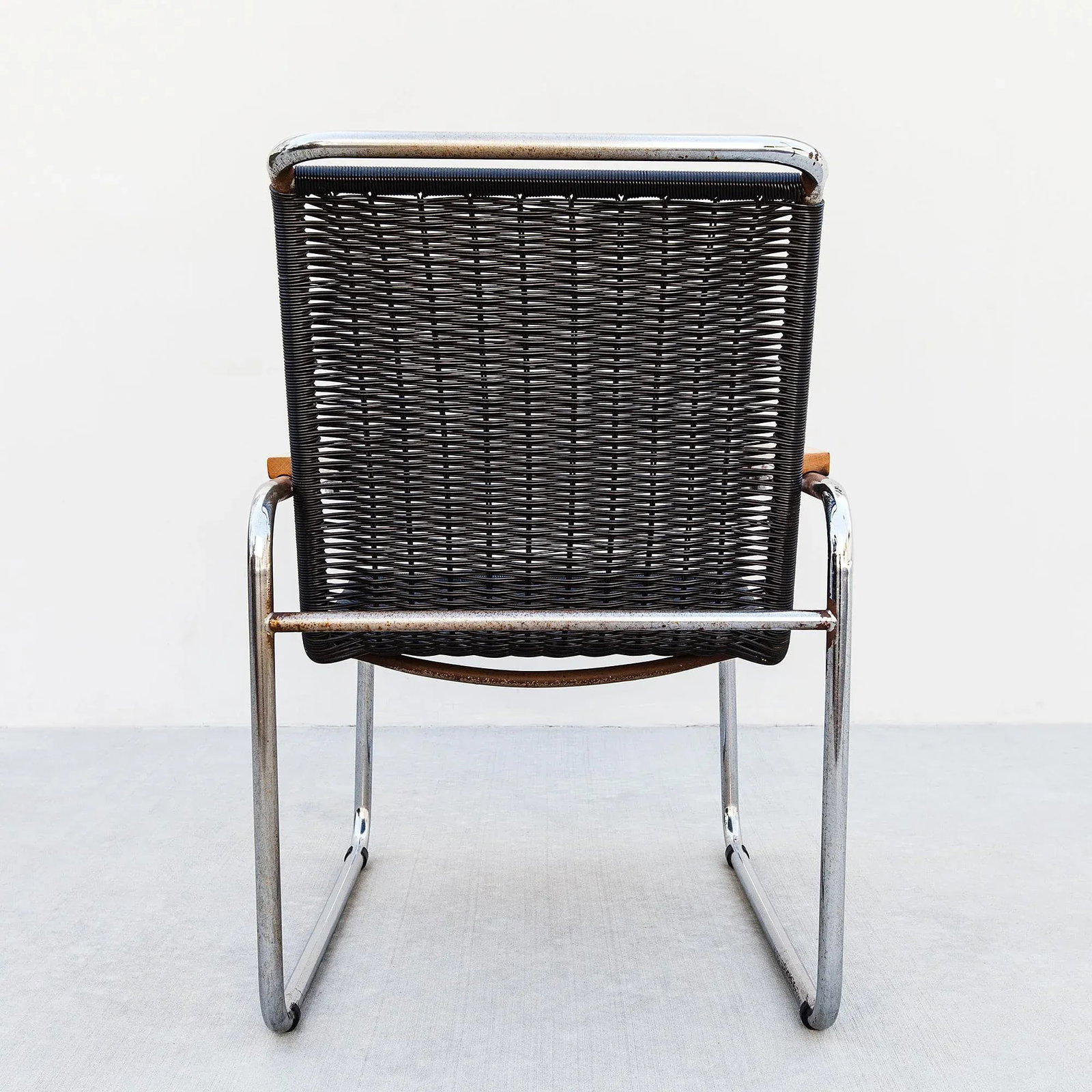 Vintage S35 Cantilevered Lounge Chair Attributed to Marcel Breuer - 7