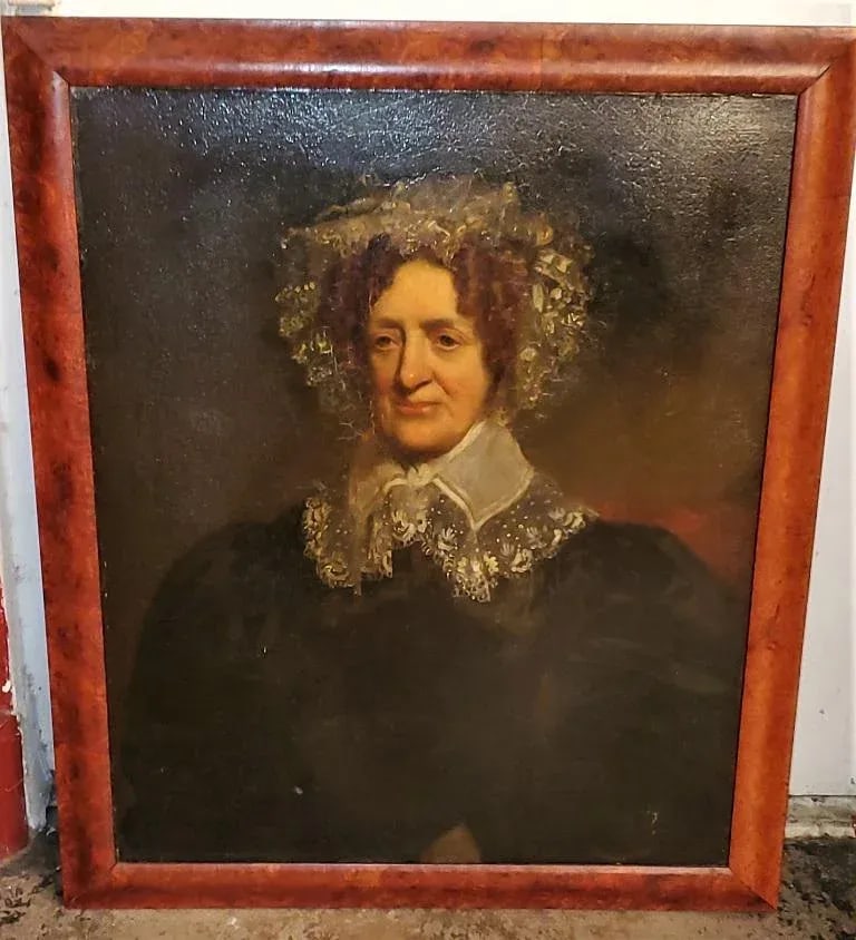 19c Portrait of an Elderly Lady in the Style of Jacob Eichholtz - 2