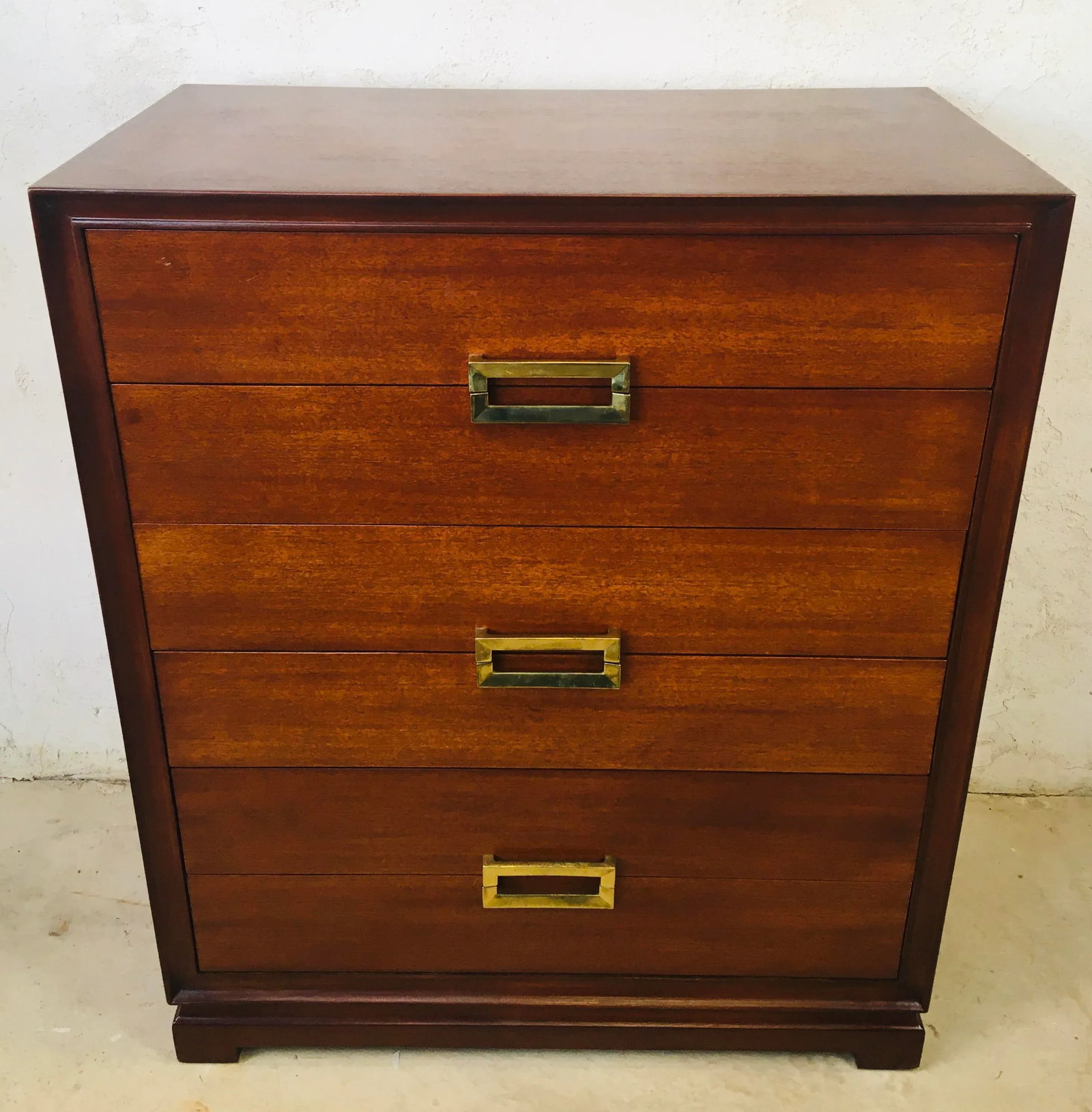 1960s Mid Century Modern Mahogany Chest of Drawers - 7