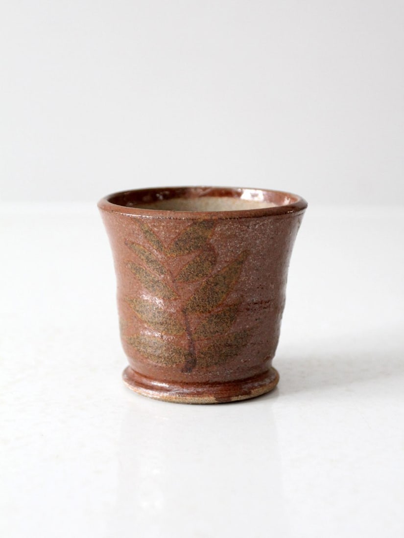 Vintage Studio Pottery Planter Vase - 7