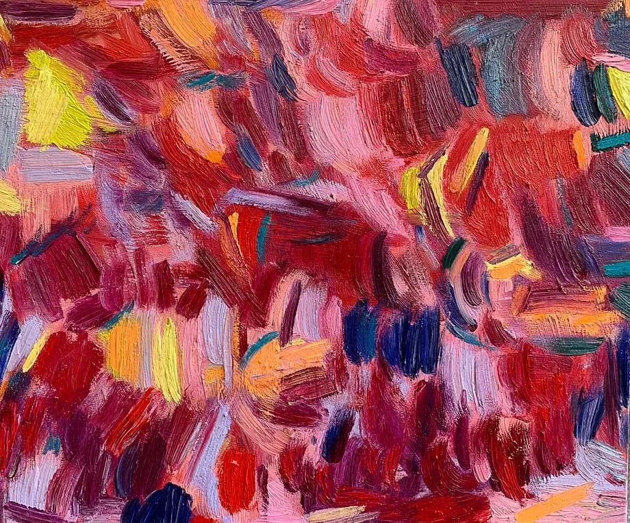 Love Like This Contemporary Abstract Expressionist Oil Painting by Monica Shulman - 3