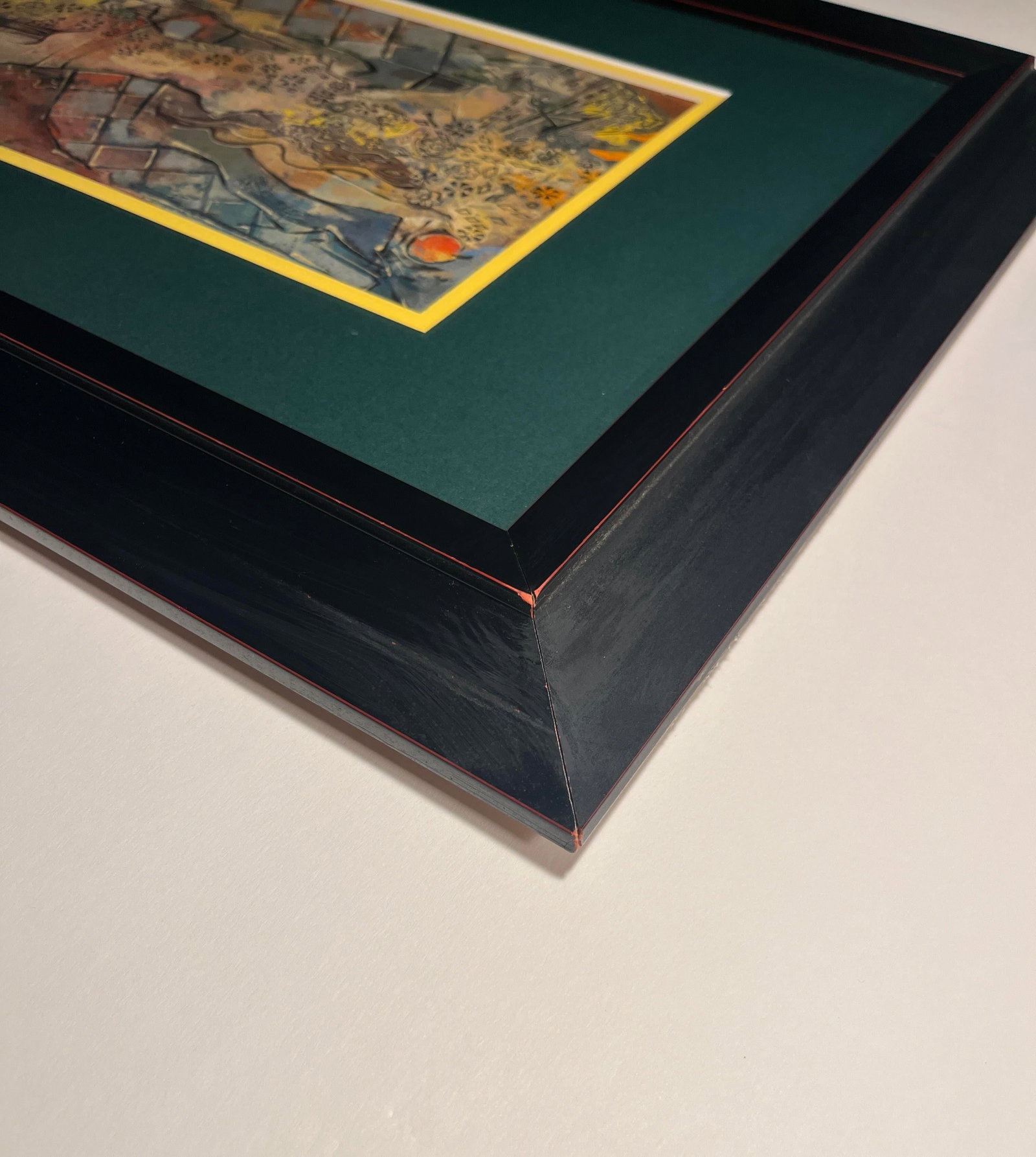 1963 Oil on Board Painting by American Artist Wilfred A. Lang Jr. Dated and Signed - 7