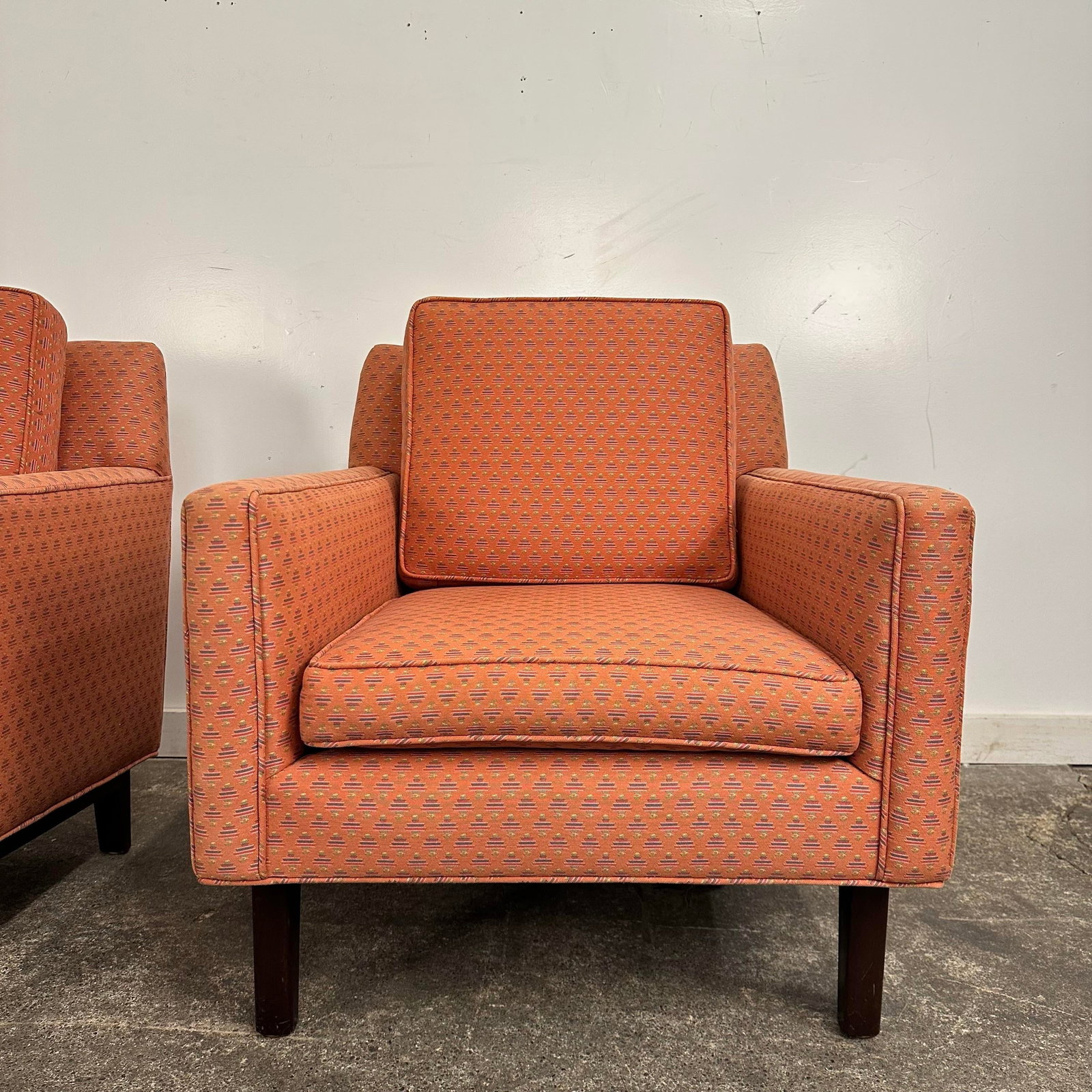 Pair of Edward Wormley for Dunbar Lounge Chairs - 2