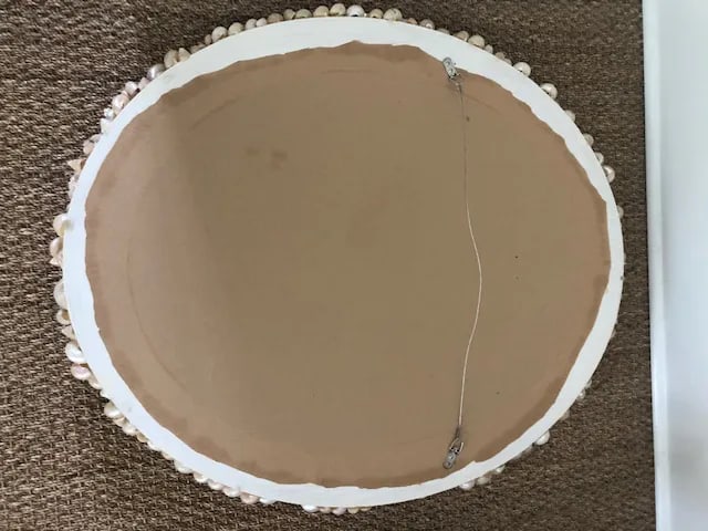 Coastal Oly Studio Oval Shell Mirror - 5