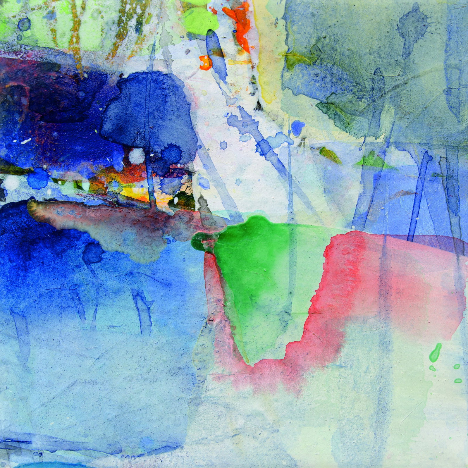Contemporary Abstract Acrylic on Canvas "Forest Clearing" by Greet Helsen - 4