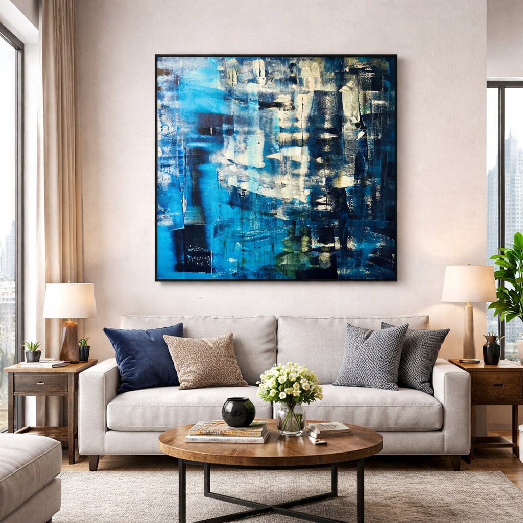 The Blue in Us - Print on Canvas - 7
