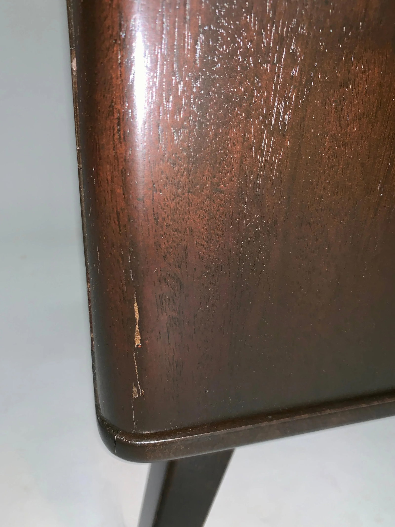 Swedish Moderne Dark Walnut Bedside Cabinets, 1940s - A Pair - 3