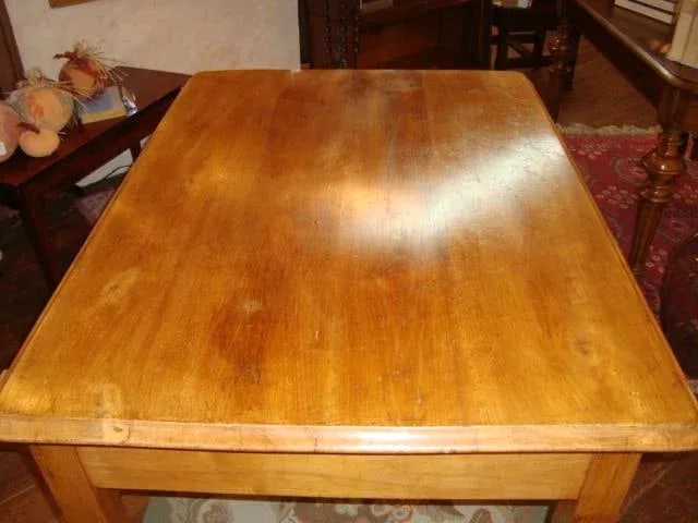 19th Century French Farm Style Writing Desk - 3