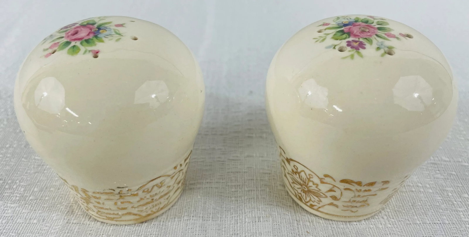 Triumph Limoges Usa. â€œRosalieâ€ Stamped With 22k Gold Trim, Set - 9