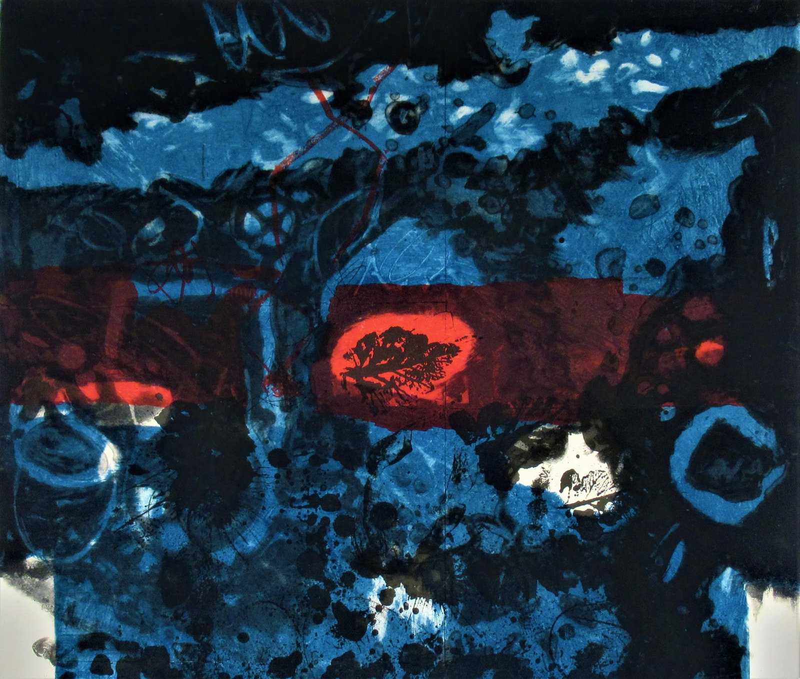 Antoni ClavÃ©, Deux Feuilles II - 2