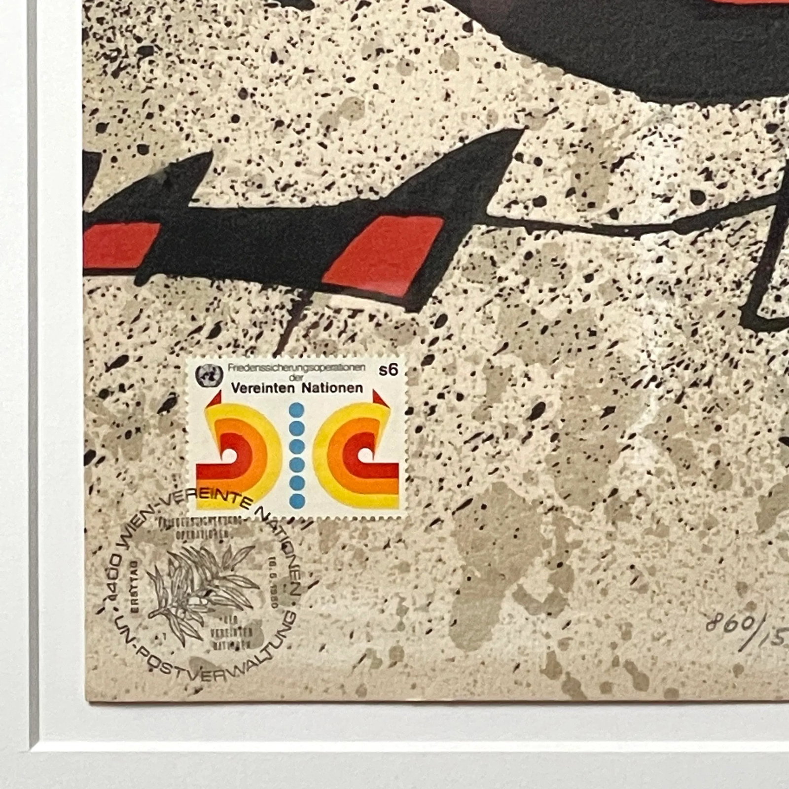 Joan MirÃ³ - â€œUntitled Unâ€ Limited Edition Lithgraph - 4