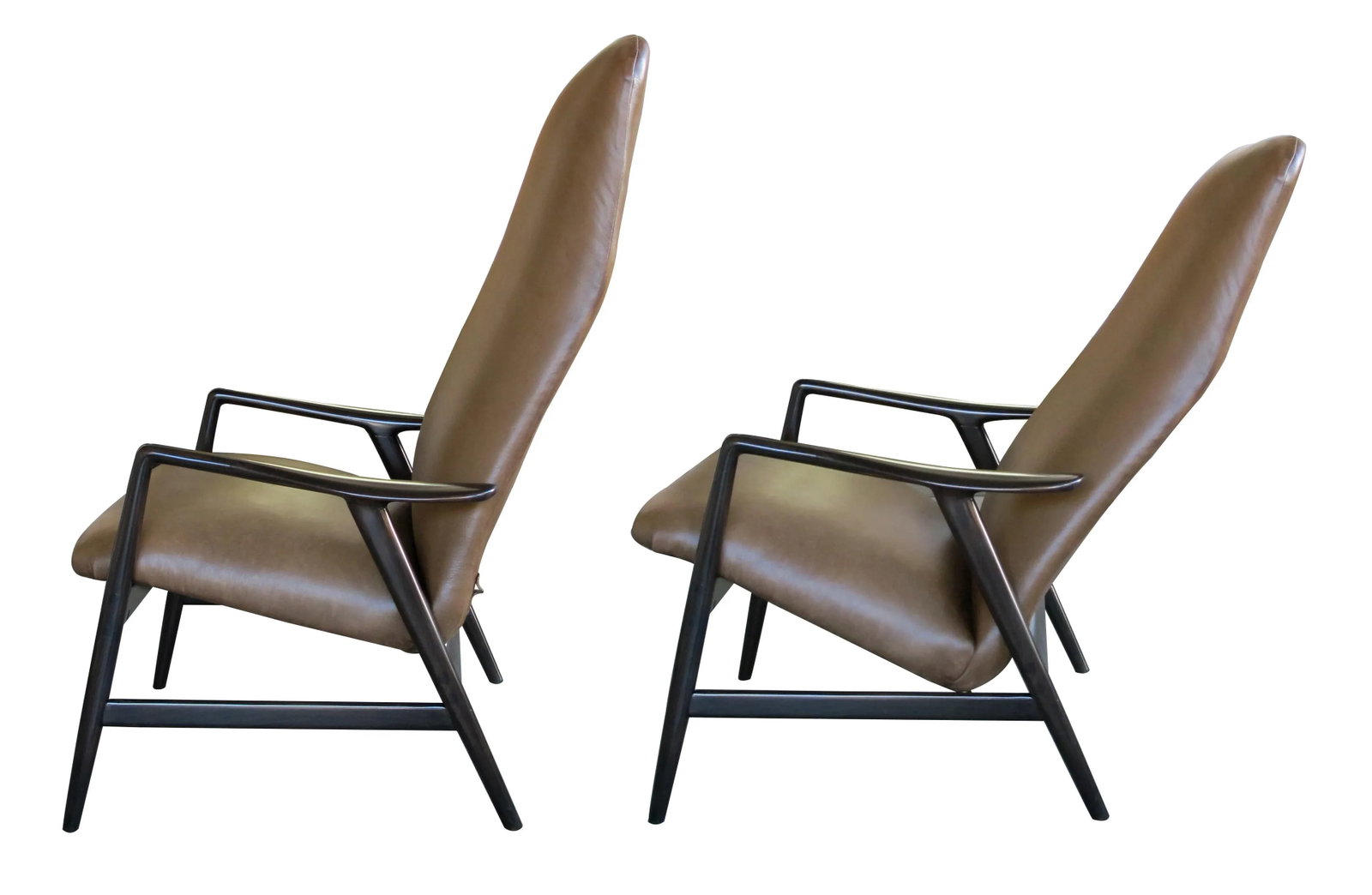 Alf Svensson Fritz Hansen Danish Modern Reclining Lounge Chair - 2