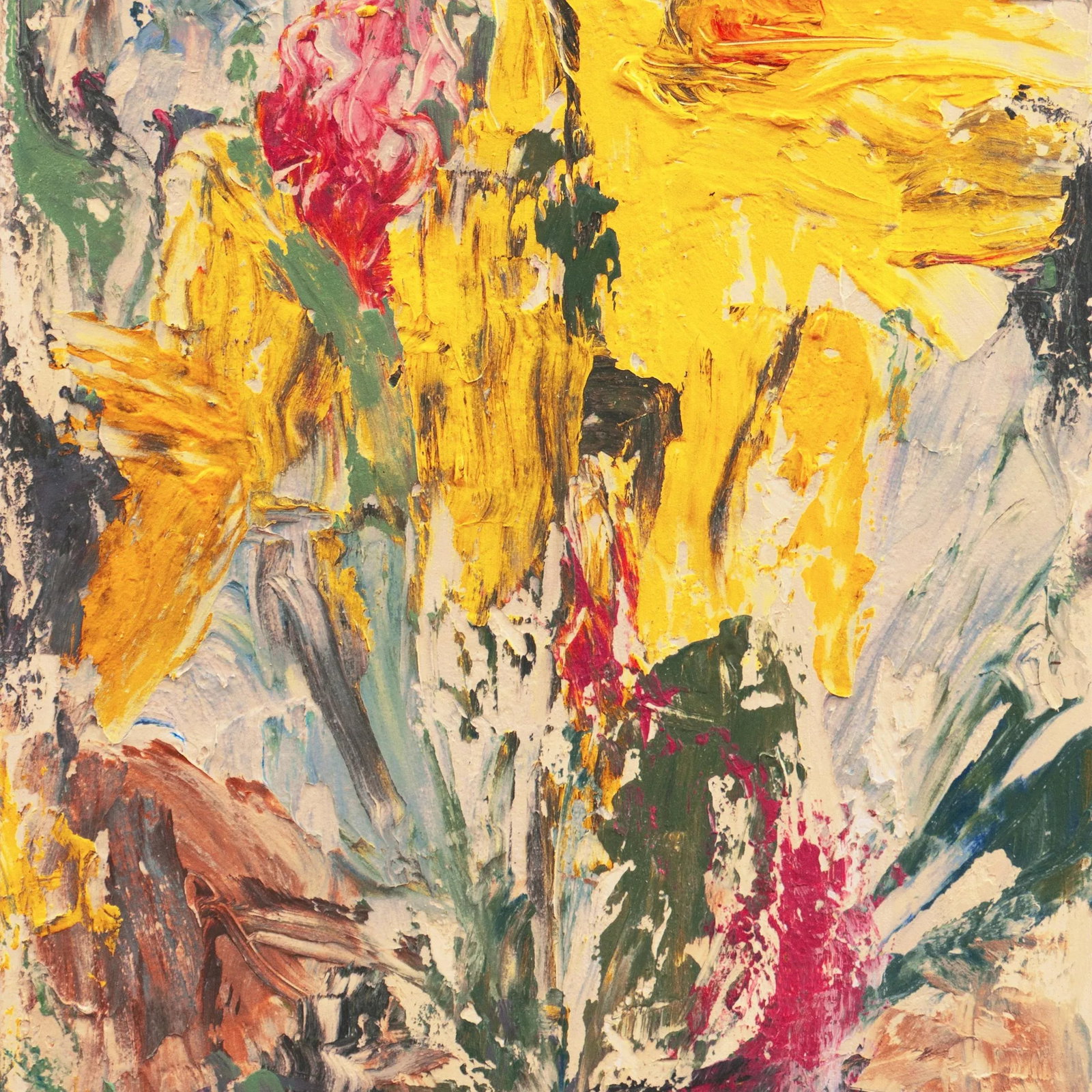 Action Abstract, Sage and Pineapple' by Marlene Bremer - 7