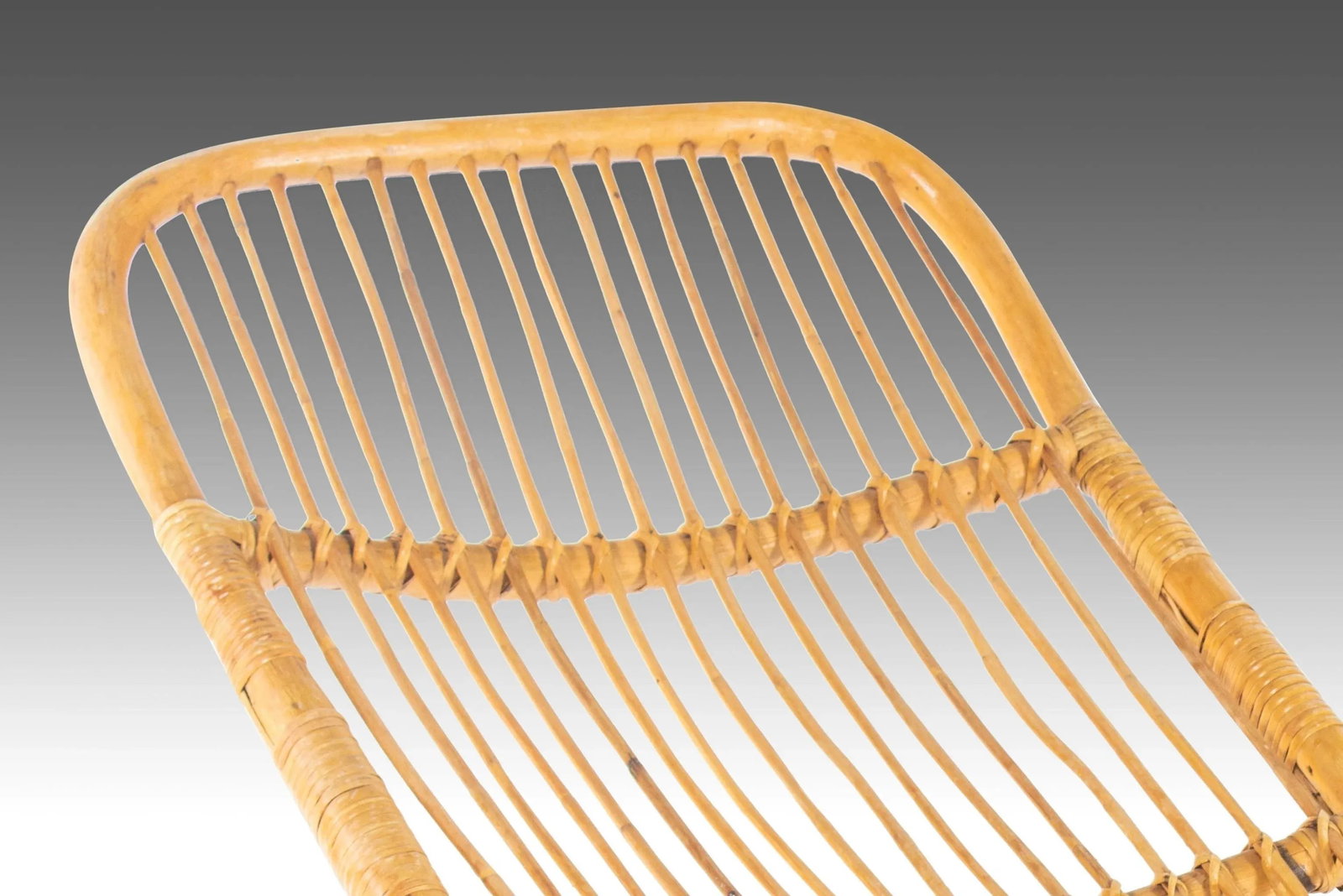 Rattan Chaise Lounge Attributed to Tito Agnoli for Pierantonio Bonacina, Italy, circa 1963 - 7