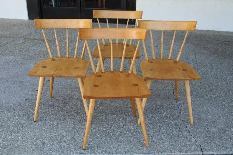 Dining Chairs Attributed to Paul McCobb for the Winchendon Furniture Co. - Set of 4 - 2