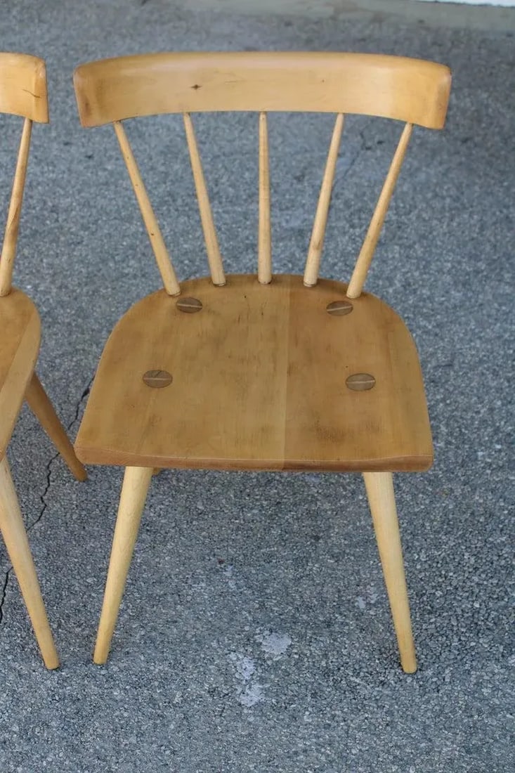 Dining Chairs Attributed to Paul McCobb for the Winchendon Furniture Co. - Set of 4 - 7