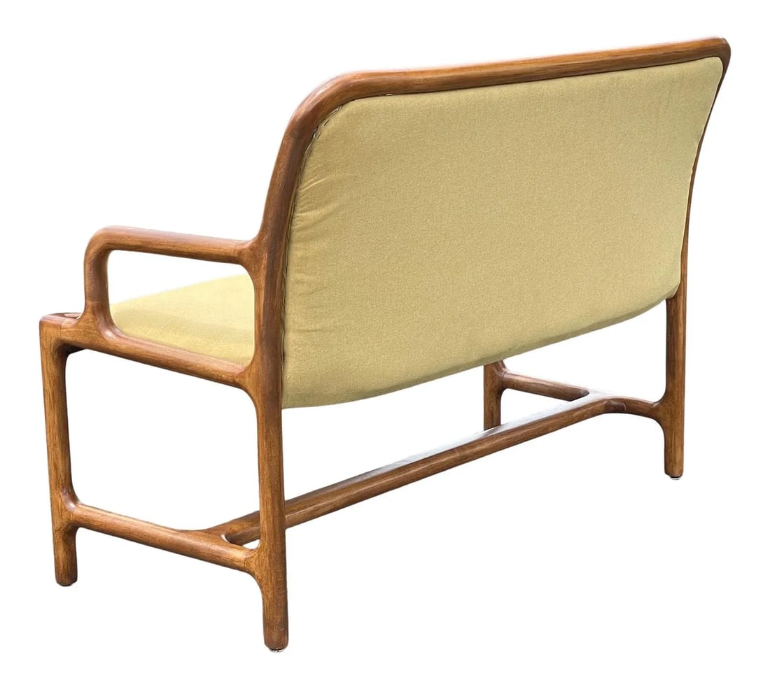 1960s Ole Wanscher Style Bench Settee - 2