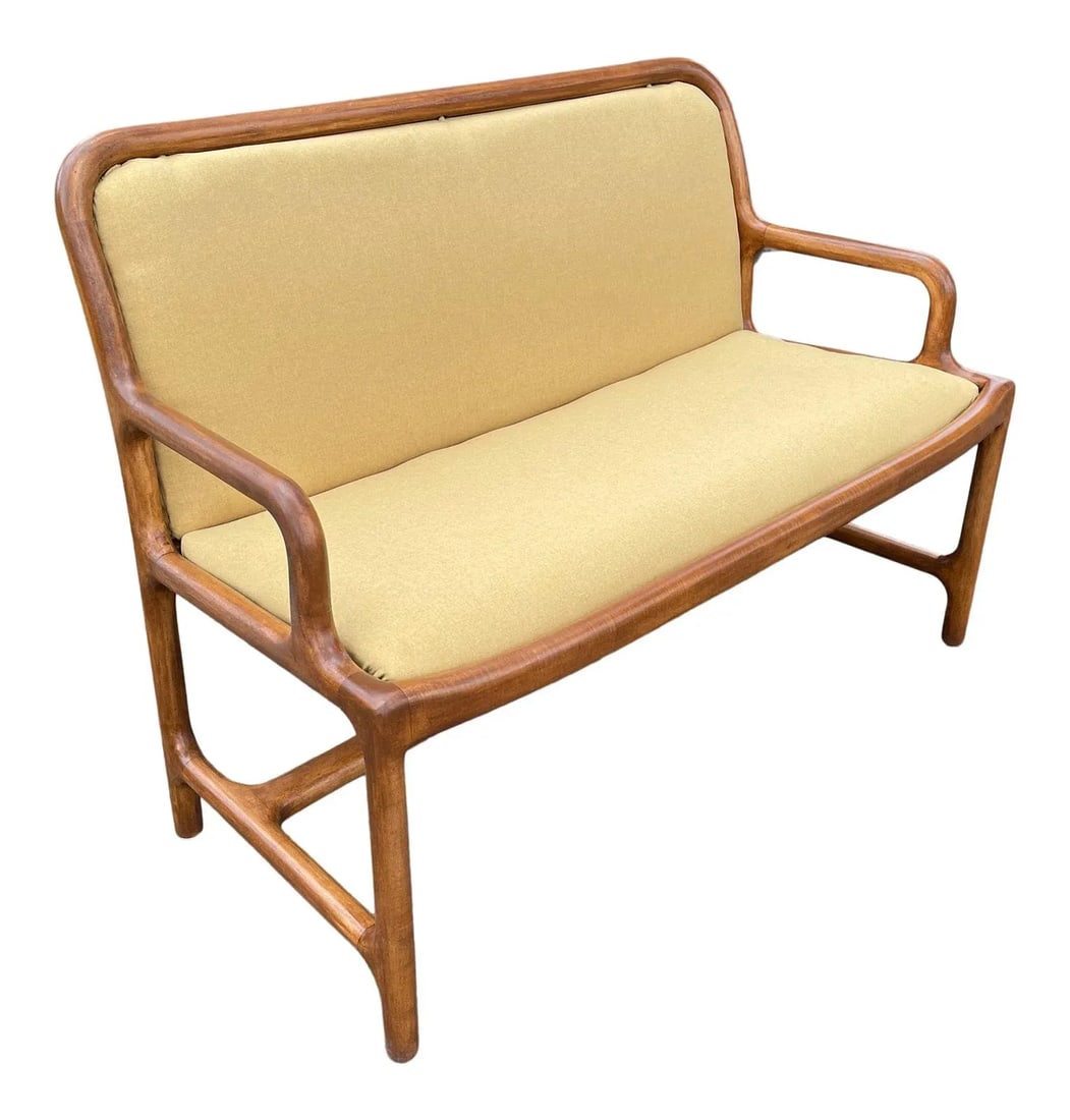 1960s Ole Wanscher Style Bench Settee - 3