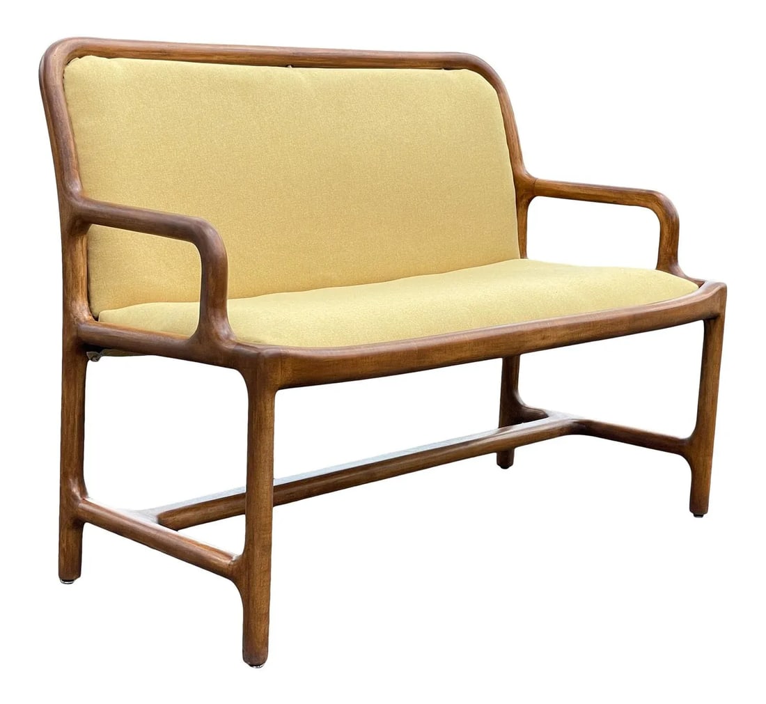1960s Ole Wanscher Style Bench Settee - 4