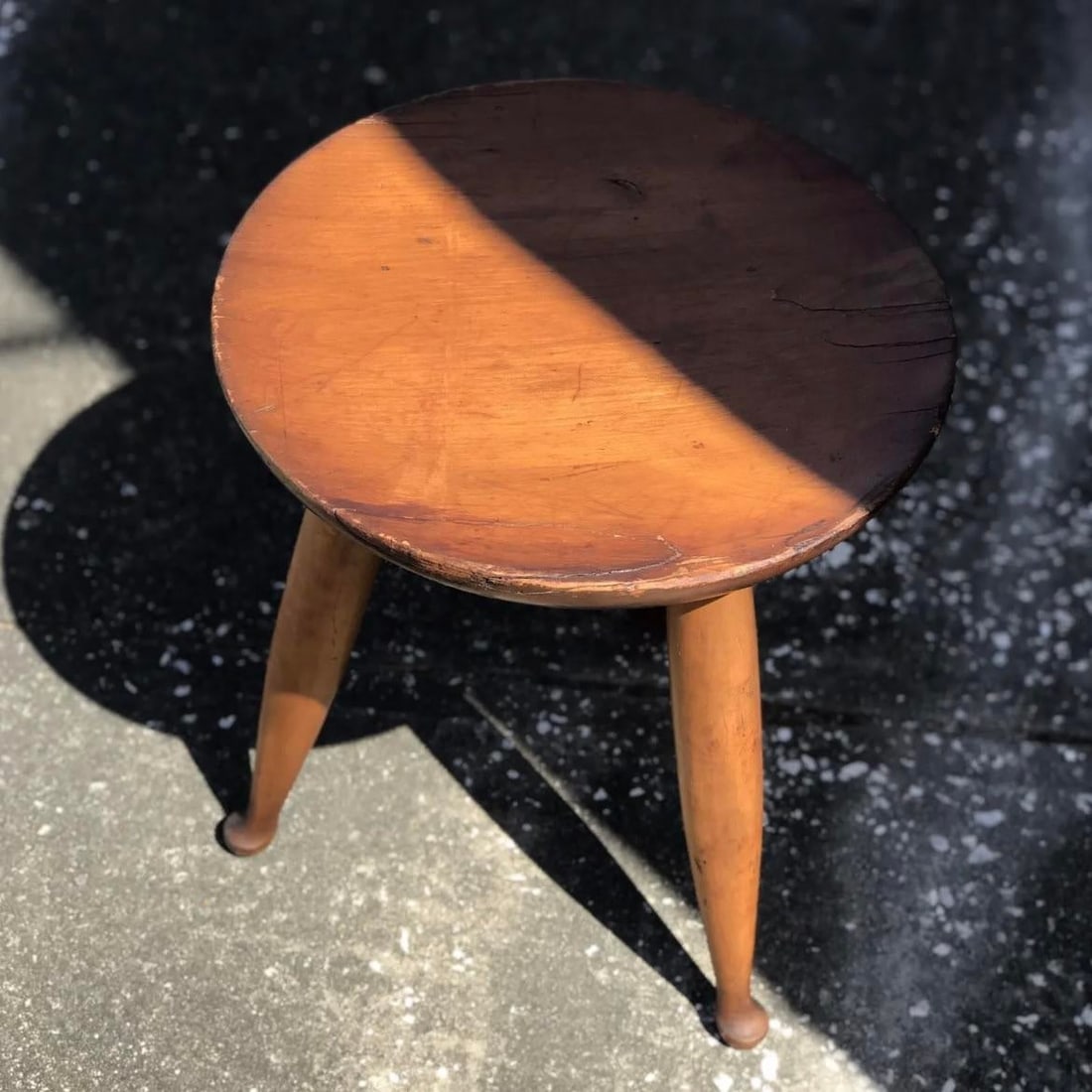 Midcentury Milking Stool - 5