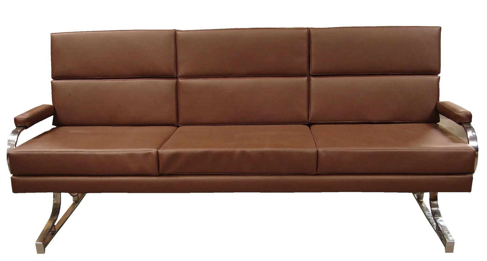 Mid 20th Century Settee in the Style of Milo Baughman - 2